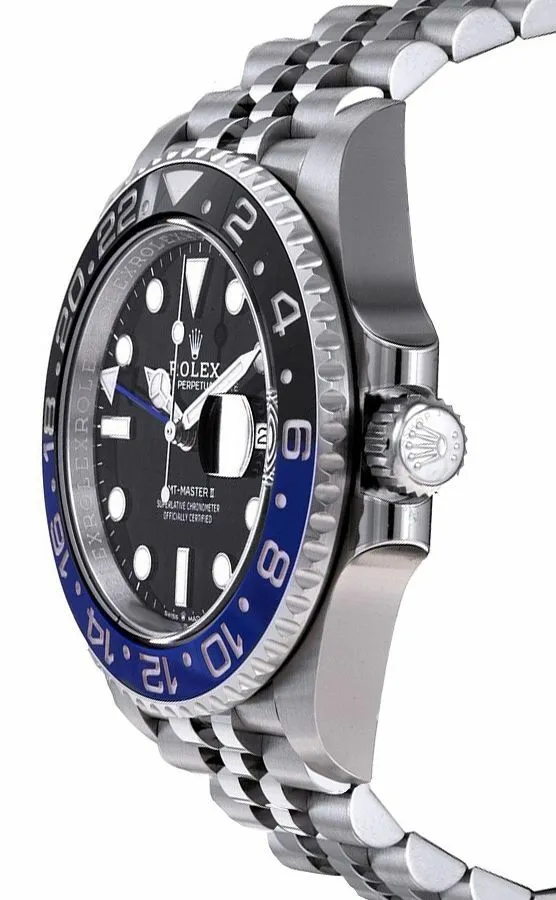 Authentic Rolex GMT-Master II Batman Jubilee Automatic Men’s Watch 126710BLNR - Image 5