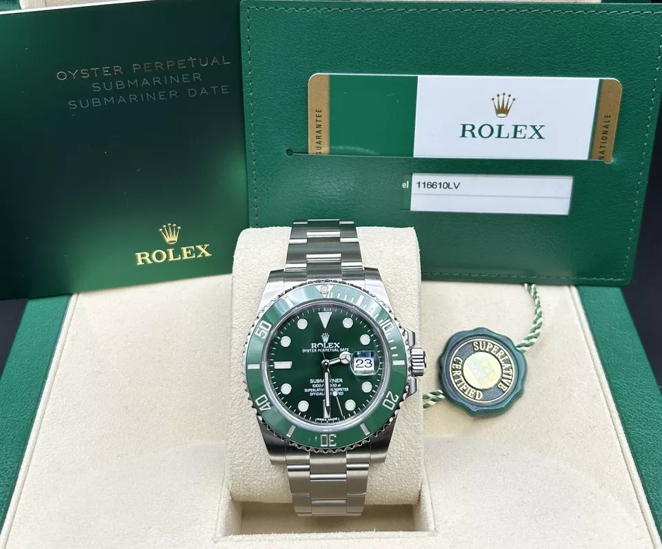 2019 Rolex Submariner Date HULK 116610LV Complete Set - Image 6