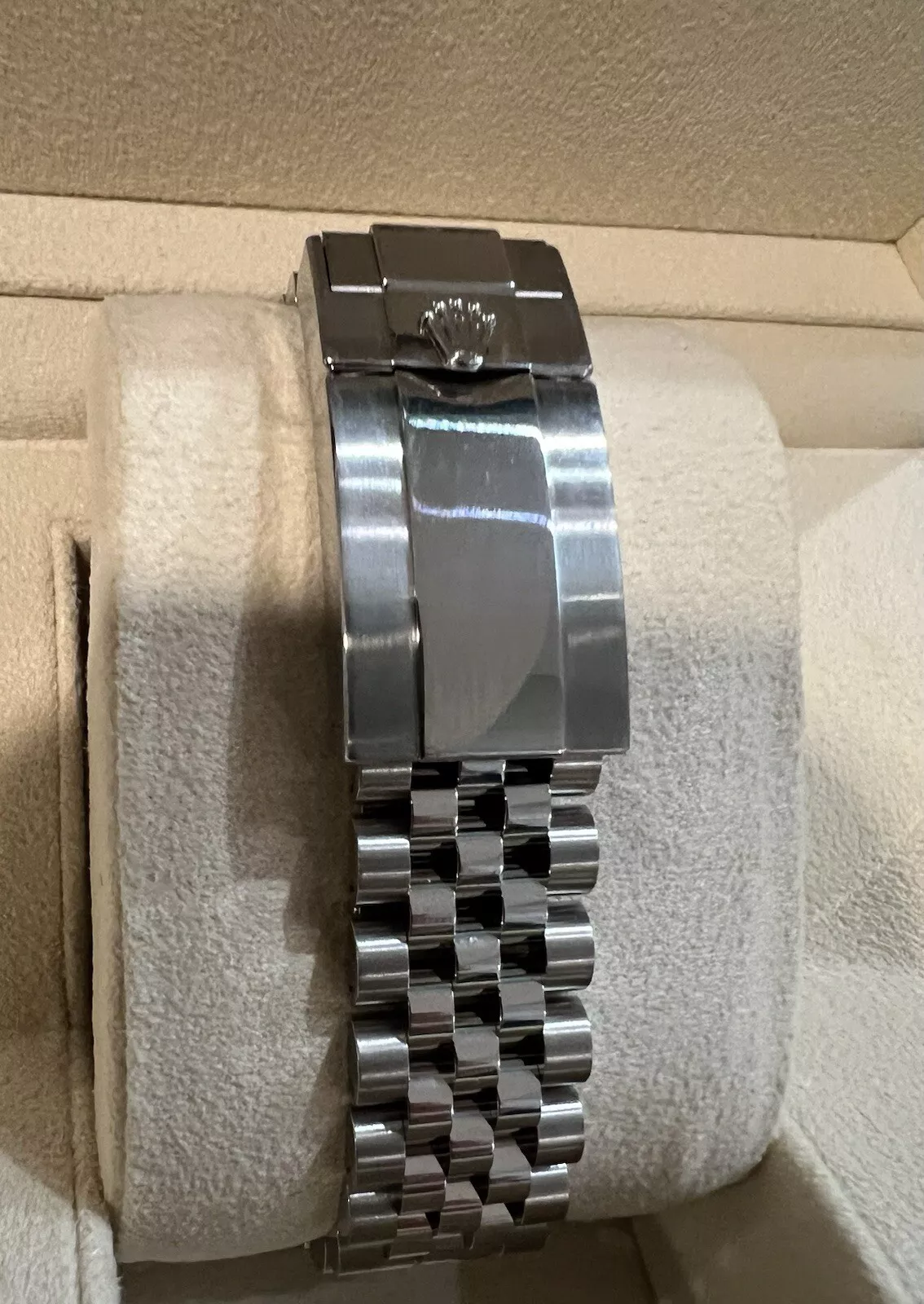 Rolex GMT-Master II 126710BLNR Silver Jubilee Bracelet with Blue and Black Bezel - Image 5