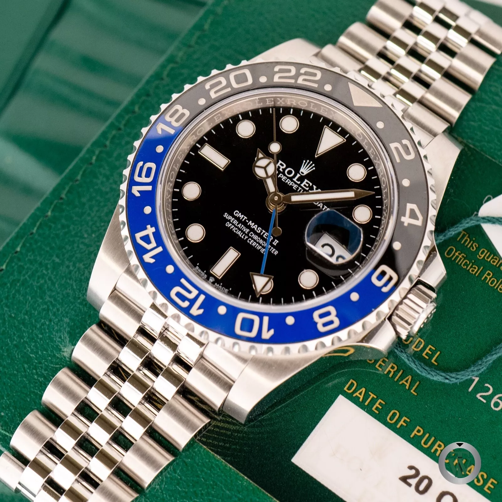 ROLEX GMT-MASTER II 126710 BLNR BATMAN JUBILEE NEVER WORN 2024 - Image 2