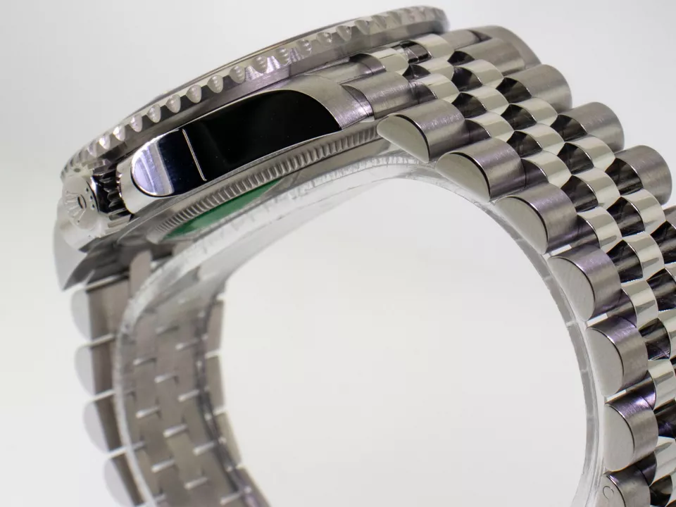 Rolex GMT-Master II 40mm Stainless Steel Black Dial Pepsi Red Blue Bezel 126710 - Image 6