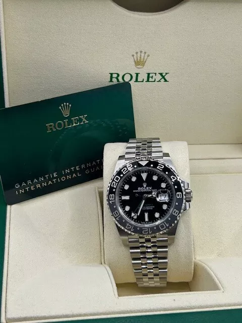 ROLEX GMT MASTER II WATCH ‘BRUCE WAYNE’ 126710 GRNR JUBILEE BRACELET 40MM - Image 2