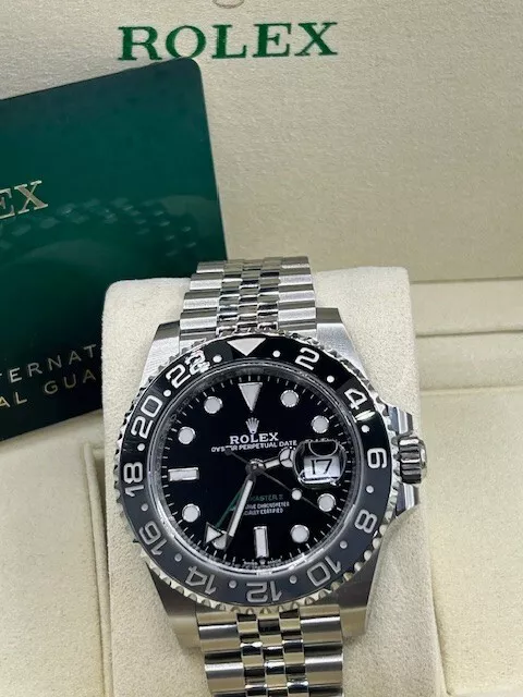 ROLEX GMT MASTER II WATCH ‘BRUCE WAYNE’ 126710 GRNR JUBILEE BRACELET 40MM - Image 6