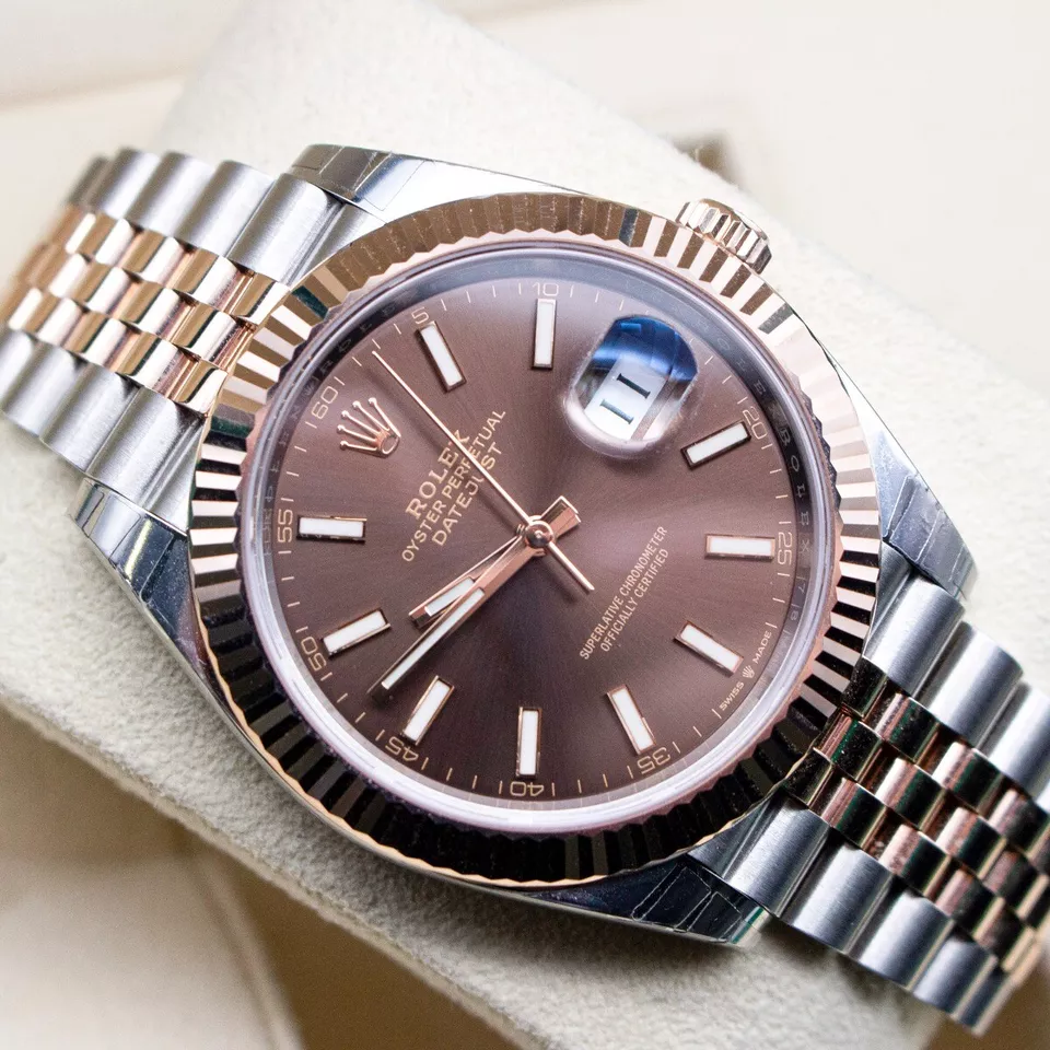 Rolex DateJust 41 126331 Chocolate Dial Jubilee 2023 - Image 3