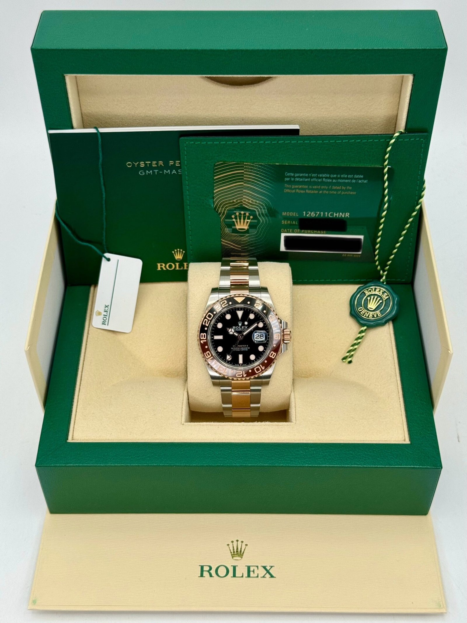 2022 Rolex GMT-Master II “Rootbeer” 40mm 126711CHNR Two-Tone - Image 11