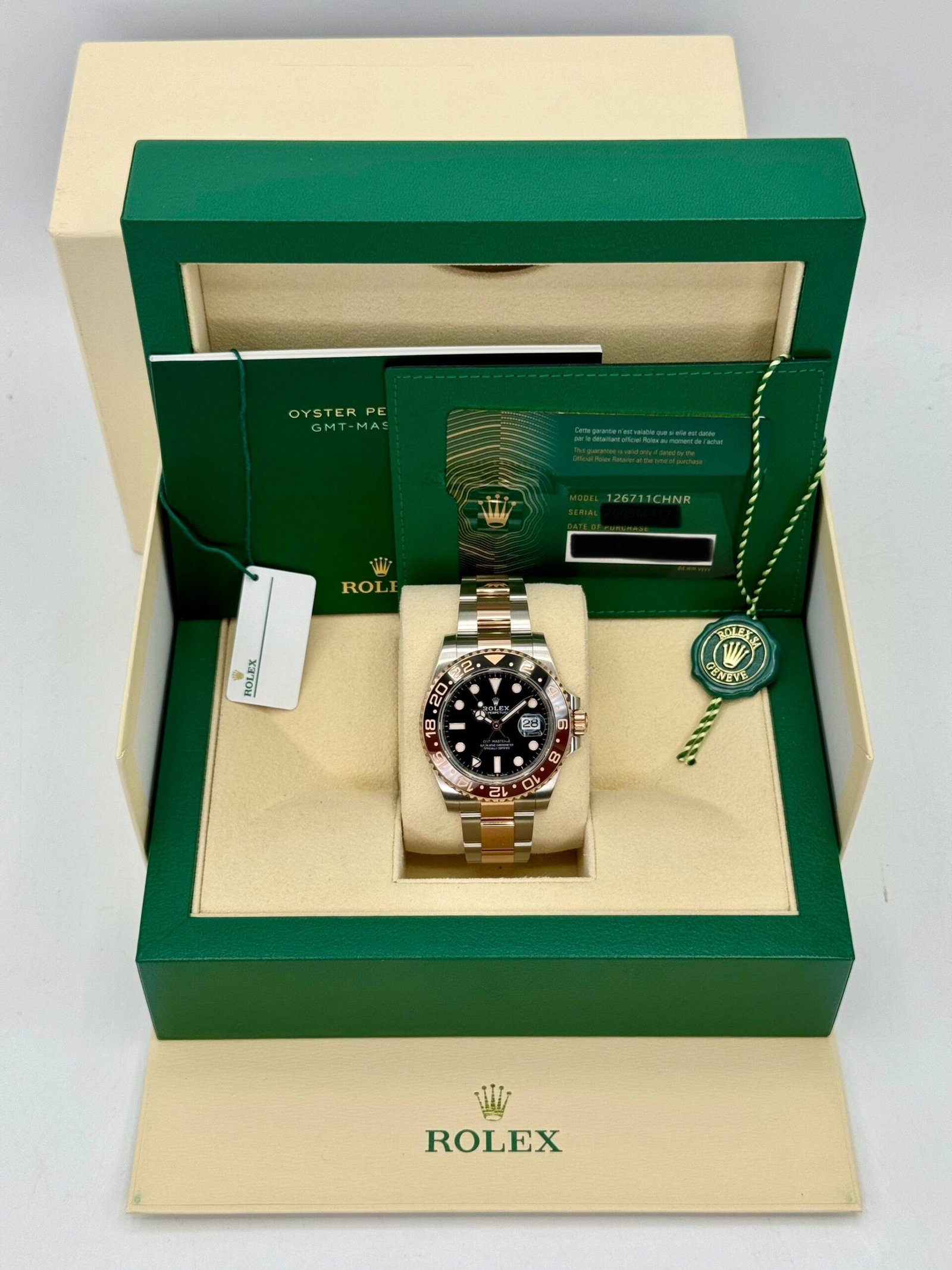 2022 Rolex GMT-Master II “Rootbeer” 40mm 126711CHNR Two-Tone - Image 12