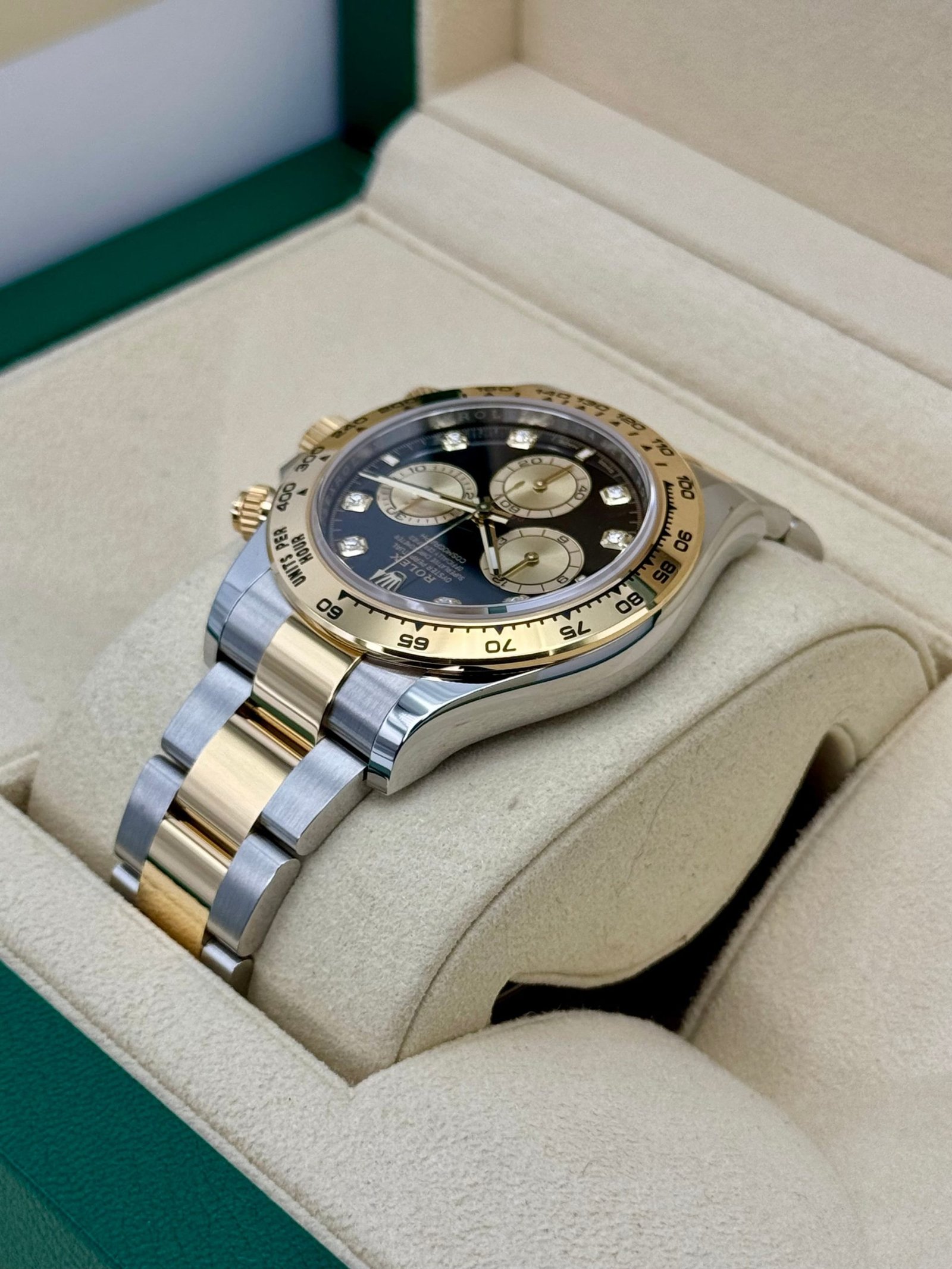 2025 Rolex Daytona 40mm 126503 Two-Tone Black Diamond Dial (Unworn) - Image 7