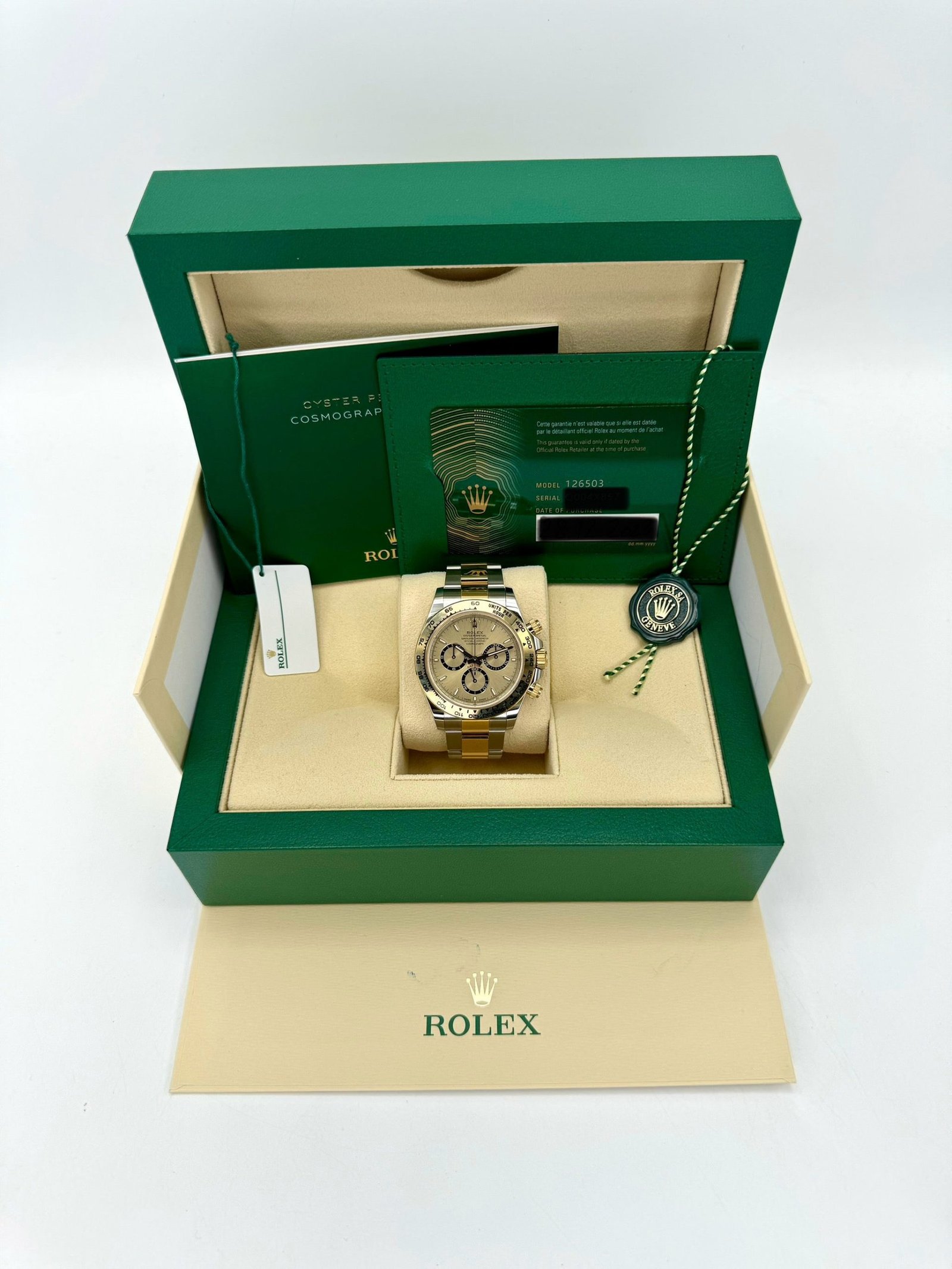 2025 Rolex Daytona 40mm 126503 Two-Tone Champagne Dial (Unworn) - Image 11