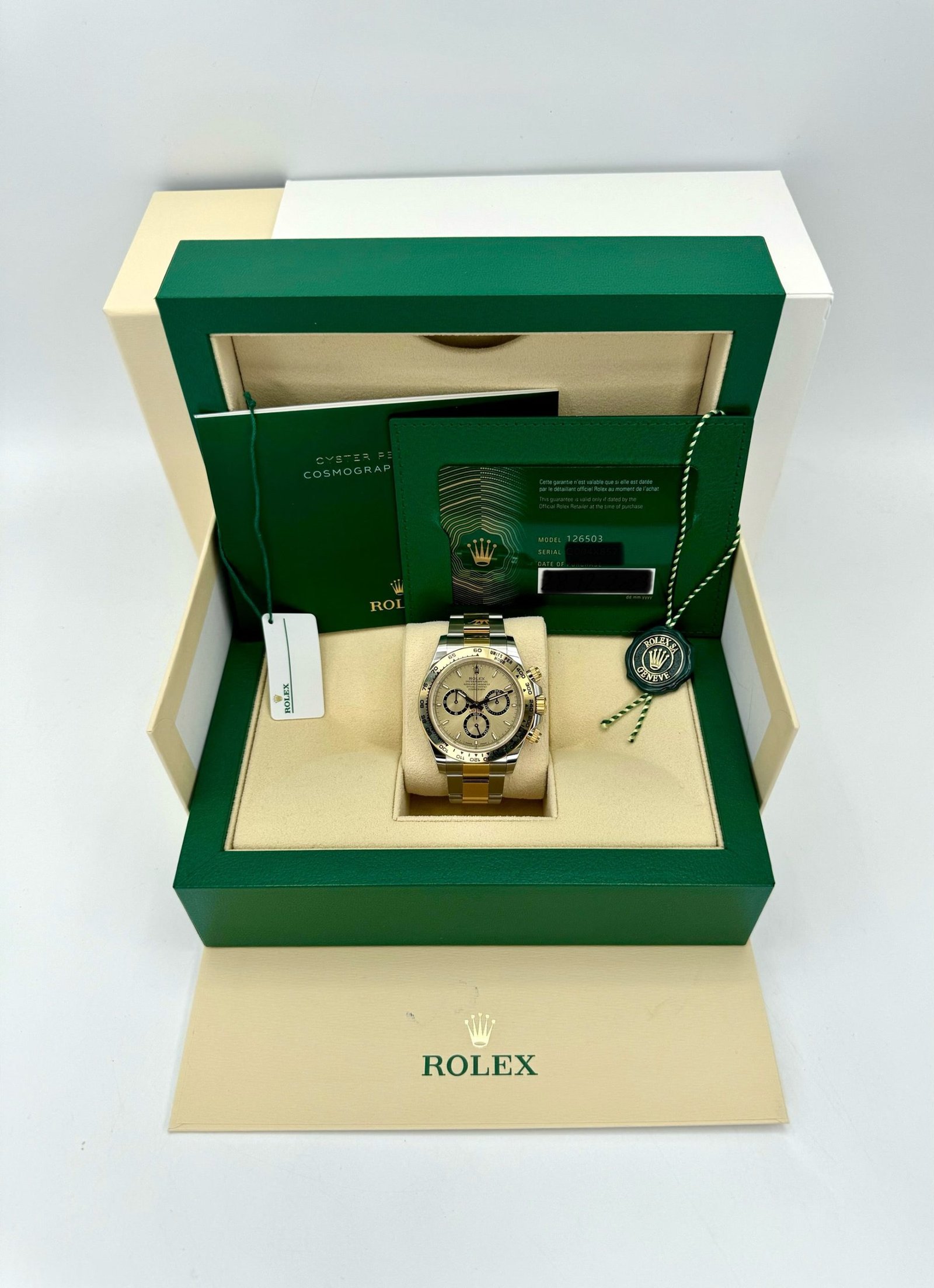 2025 Rolex Daytona 40mm 126503 Two-Tone Champagne Dial (Unworn) - Image 12