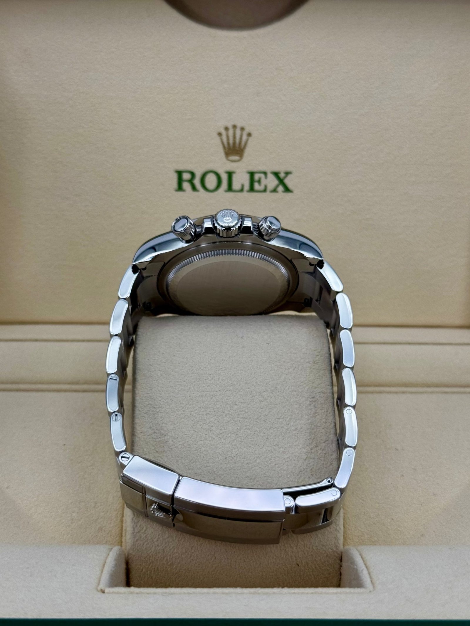 2025 Rolex Daytona 40mm 126500LN Stainless Steel Panda Dial (Unworn) - Image 9