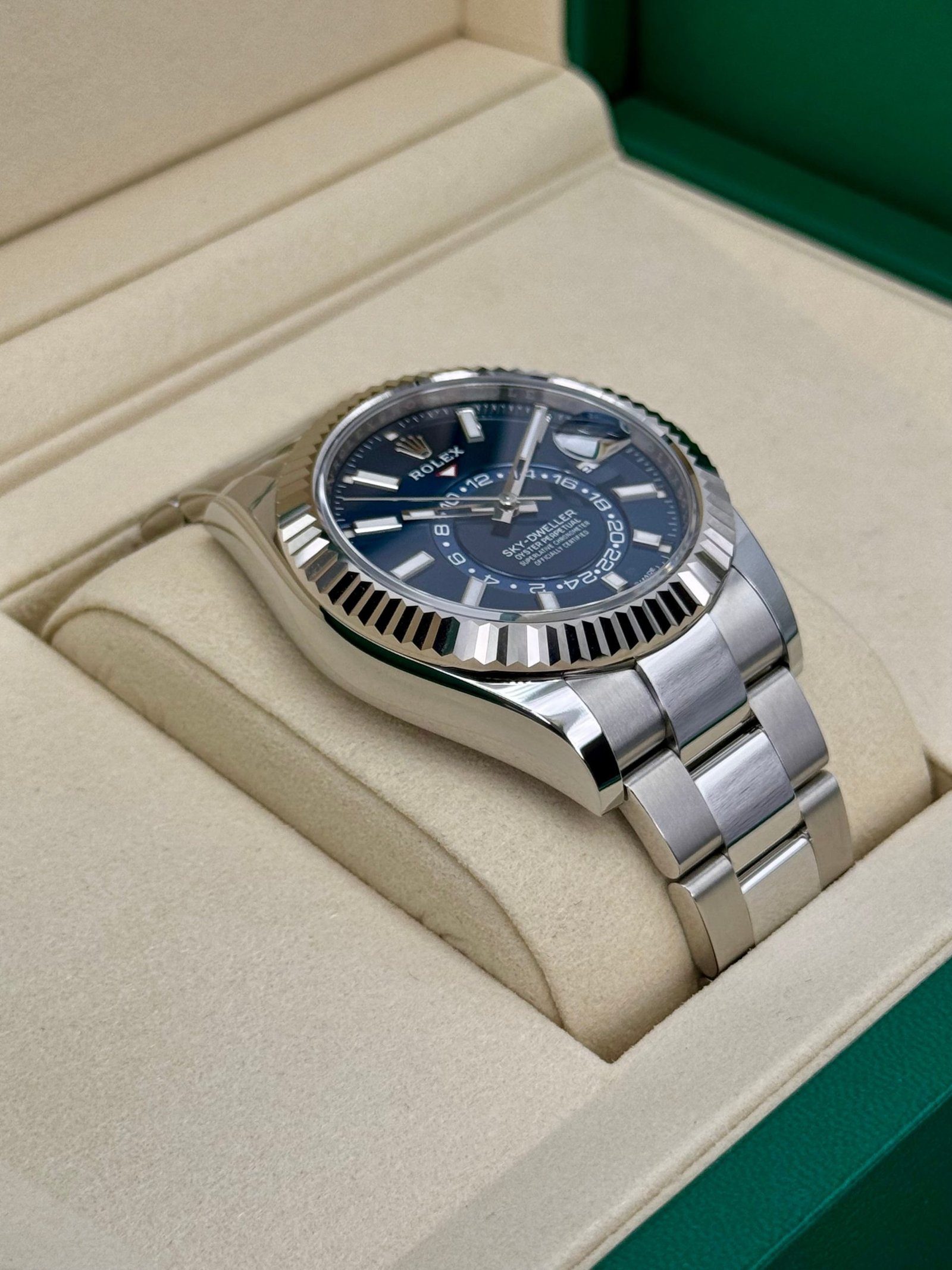 2025 Rolex Sky-Dweller 42mm 336934 Oyster Blue Dial (Unworn) - Image 6