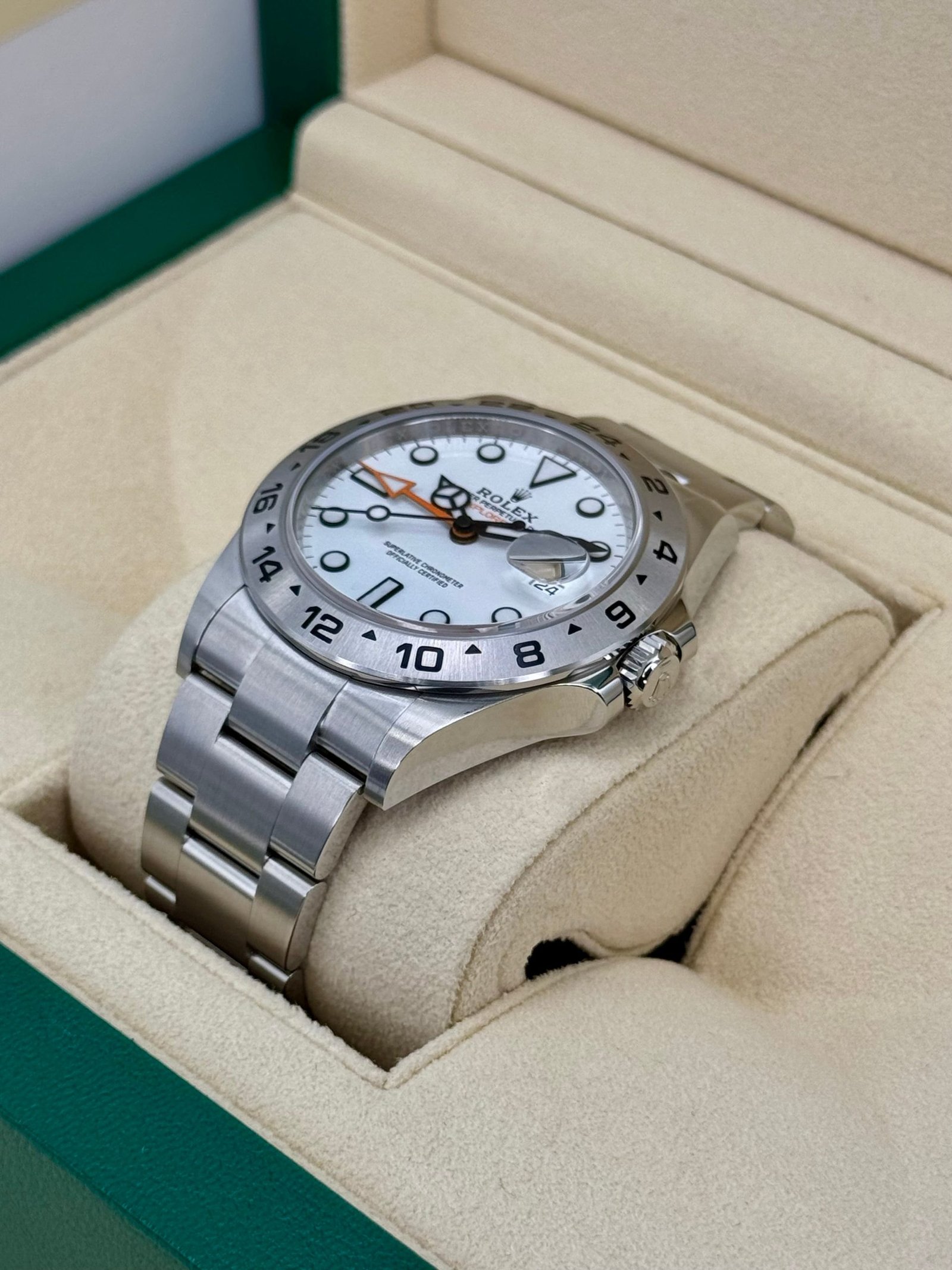 2025 Rolex Explorer II 42mm 226570 Polar White Dial (Unworn) - Image 3
