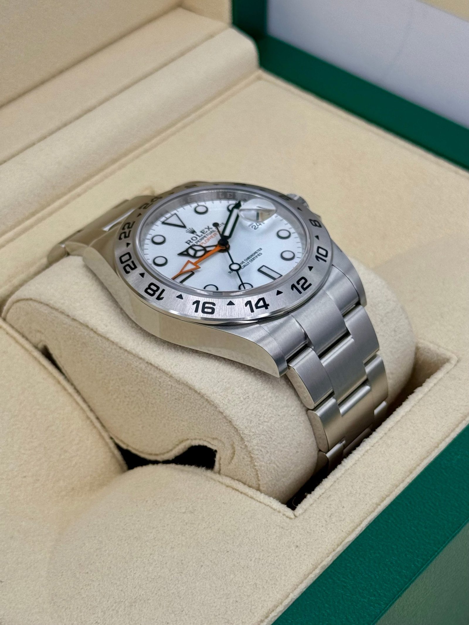 2025 Rolex Explorer II 42mm 226570 Polar White Dial (Unworn) - Image 4