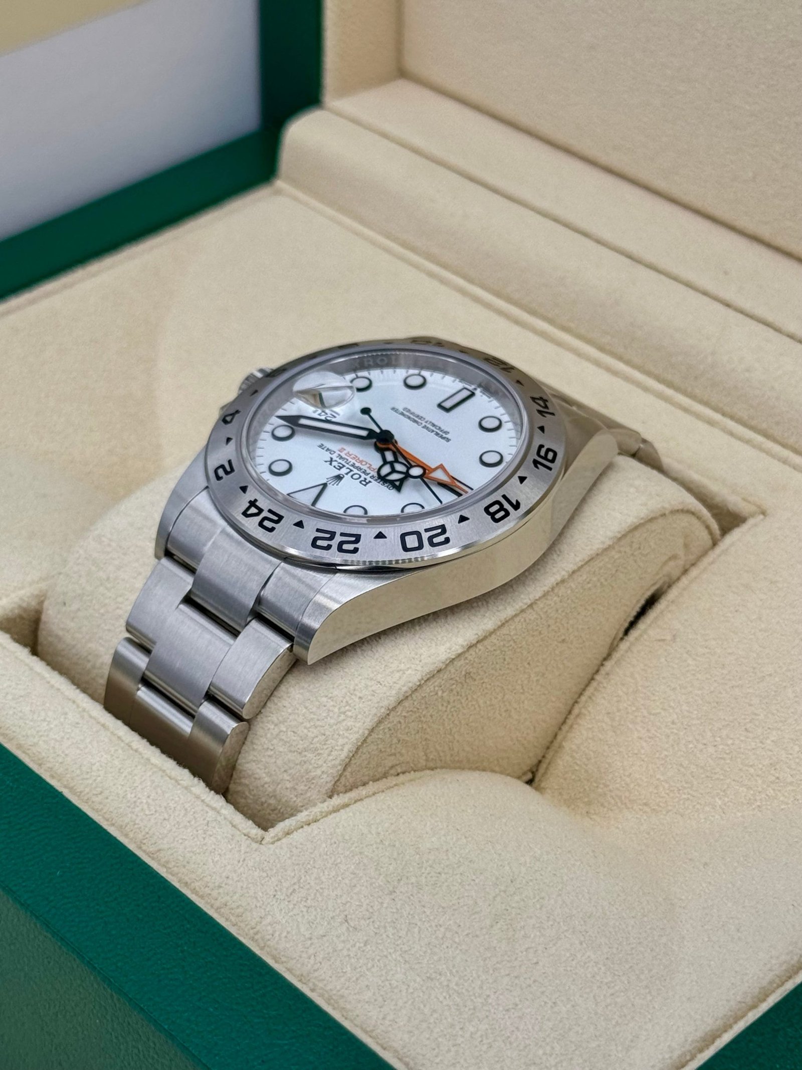 2025 Rolex Explorer II 42mm 226570 Polar White Dial (Unworn) - Image 5