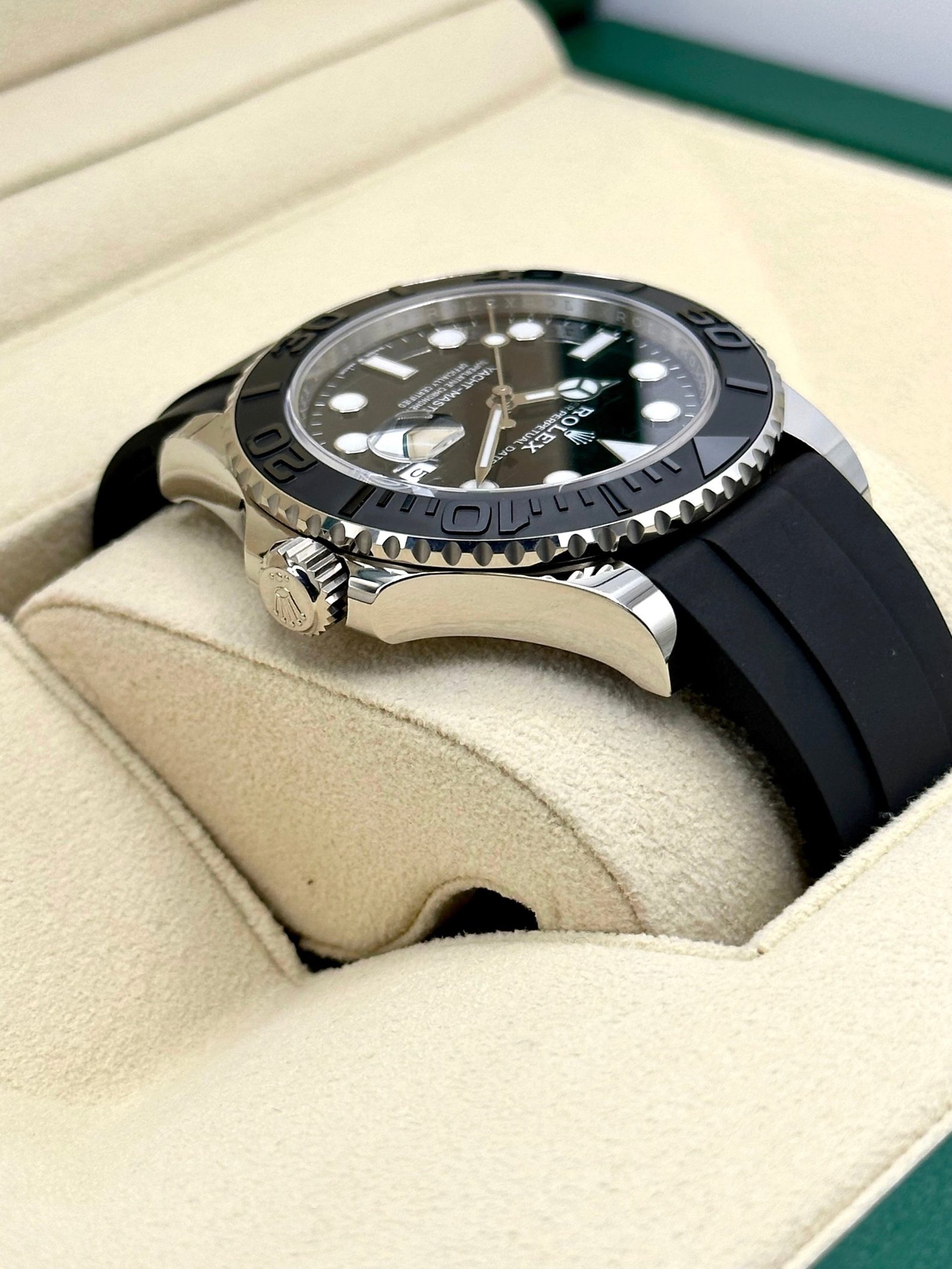 2025 Rolex Yacht-Master 42 226659 White Gold Oysterflex Black Dial (Unworn) - Image 8
