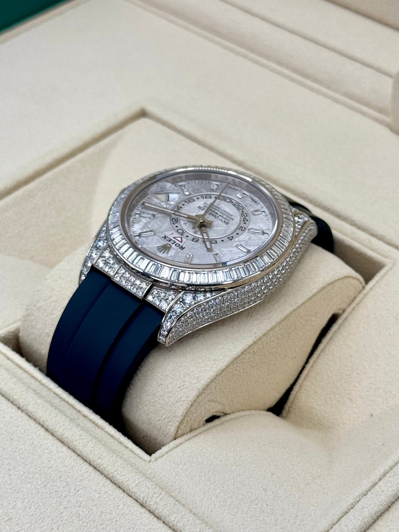 2023 Rolex Sky-Dweller Meteorite Diamond Watch 326259TBR (Unworn) - Image 7