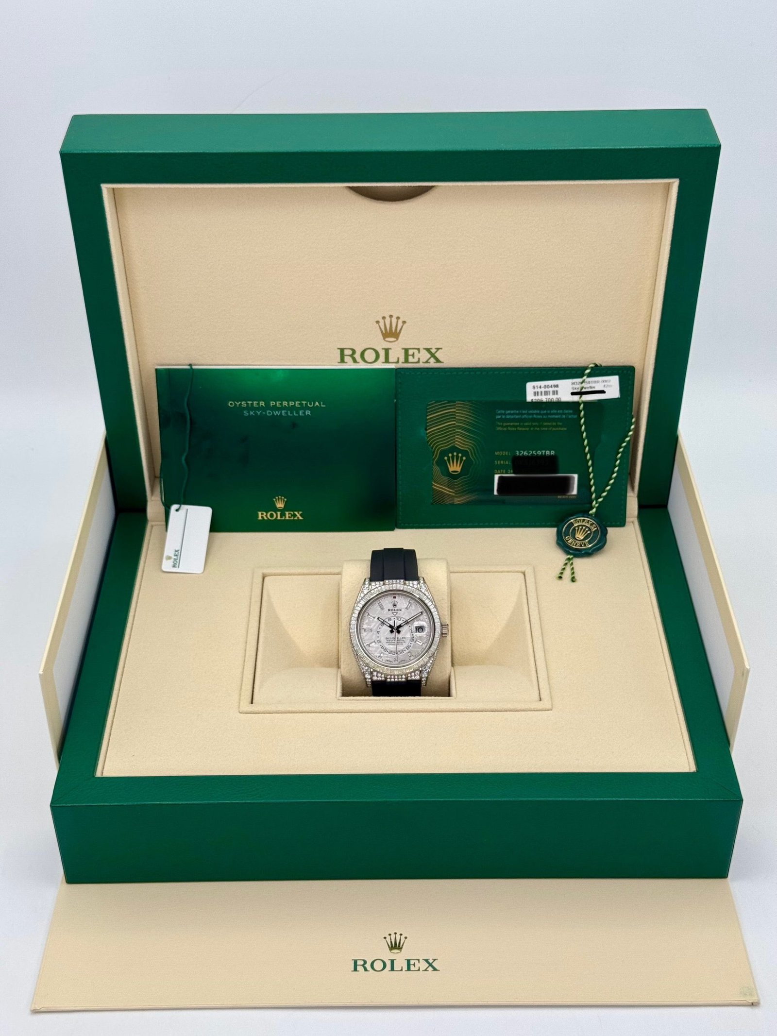 2023 Rolex Sky-Dweller Meteorite Diamond Watch 326259TBR (Unworn) - Image 9