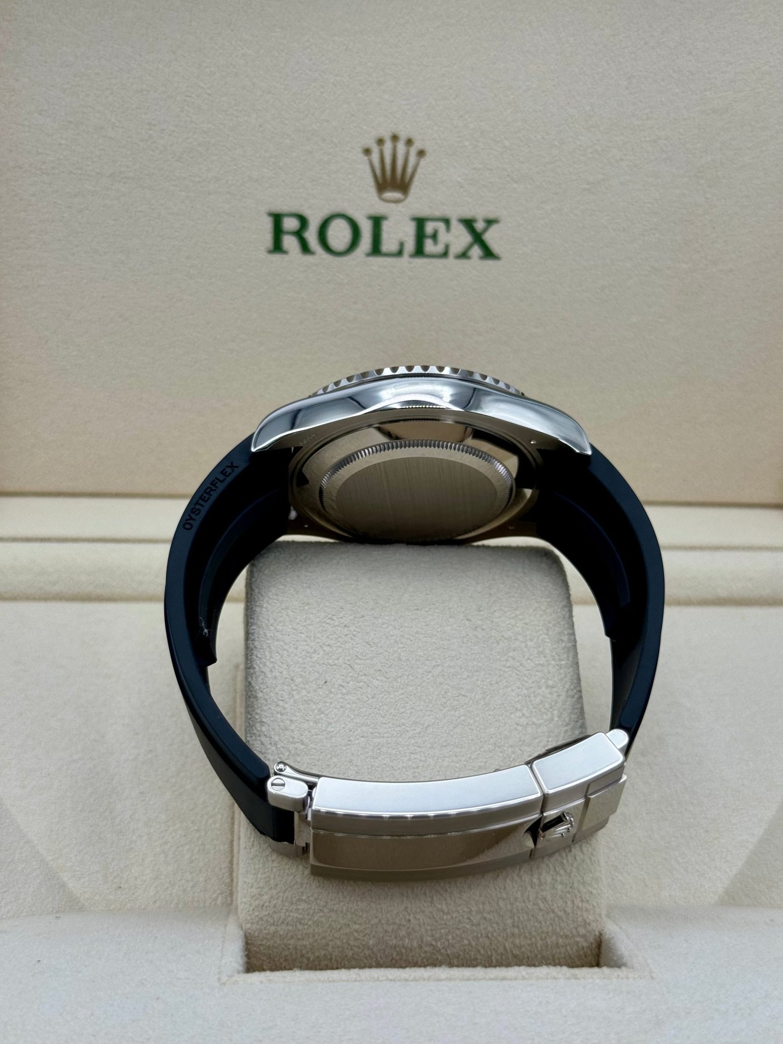 2024 Rolex Yacht-Master 42mm 226659 White Gold Oysterflex Black Dial (Unworn) - Image 10
