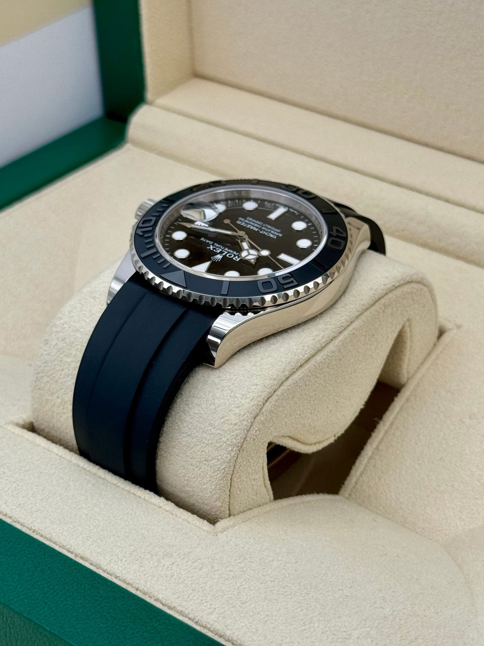 2024 Rolex Yacht-Master 42mm 226659 White Gold Oysterflex Black Dial (Unworn) - Image 7