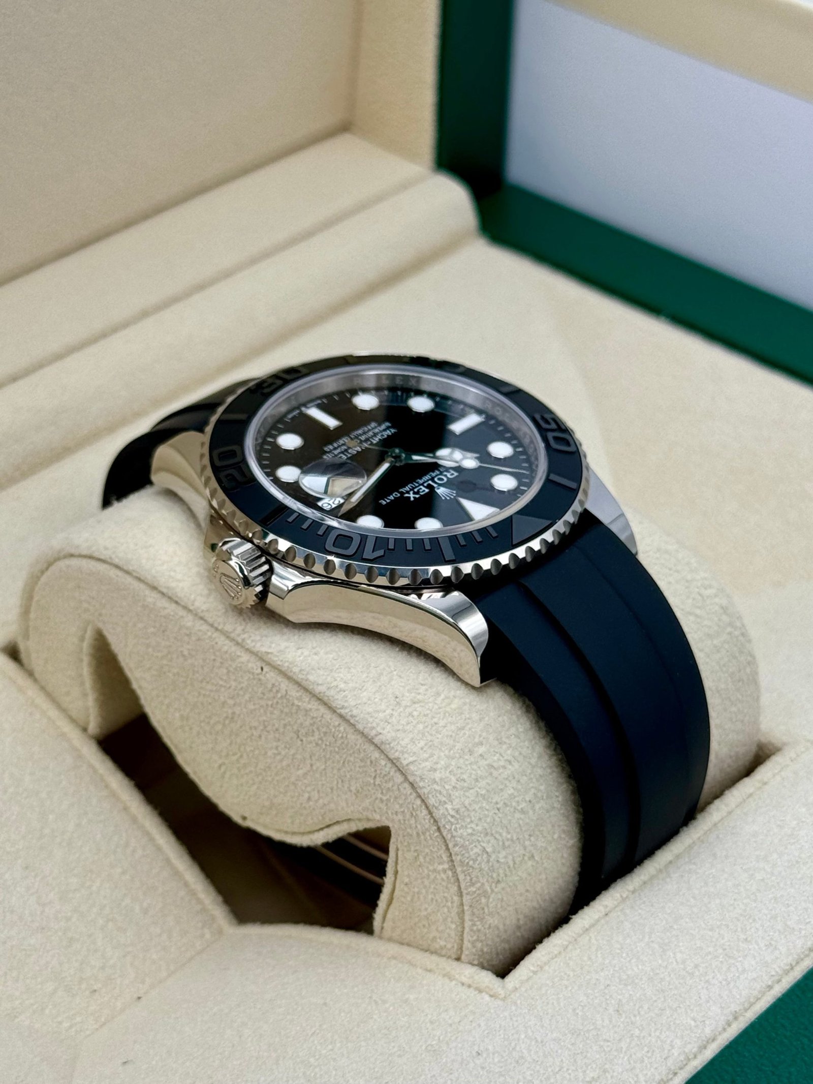 2024 Rolex Yacht-Master 42mm 226659 White Gold Oysterflex Black Dial (Unworn) - Image 8