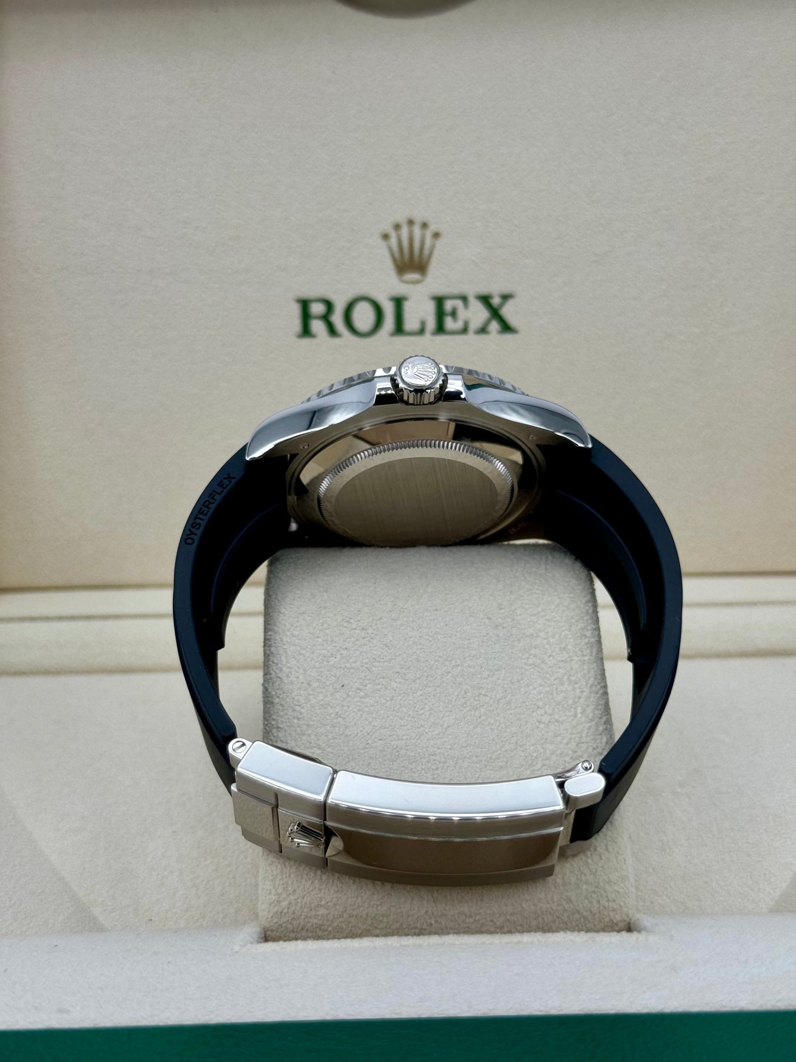 2024 Rolex Yacht-Master 42mm 226659 White Gold Oysterflex Black Dial (Unworn) - Image 9