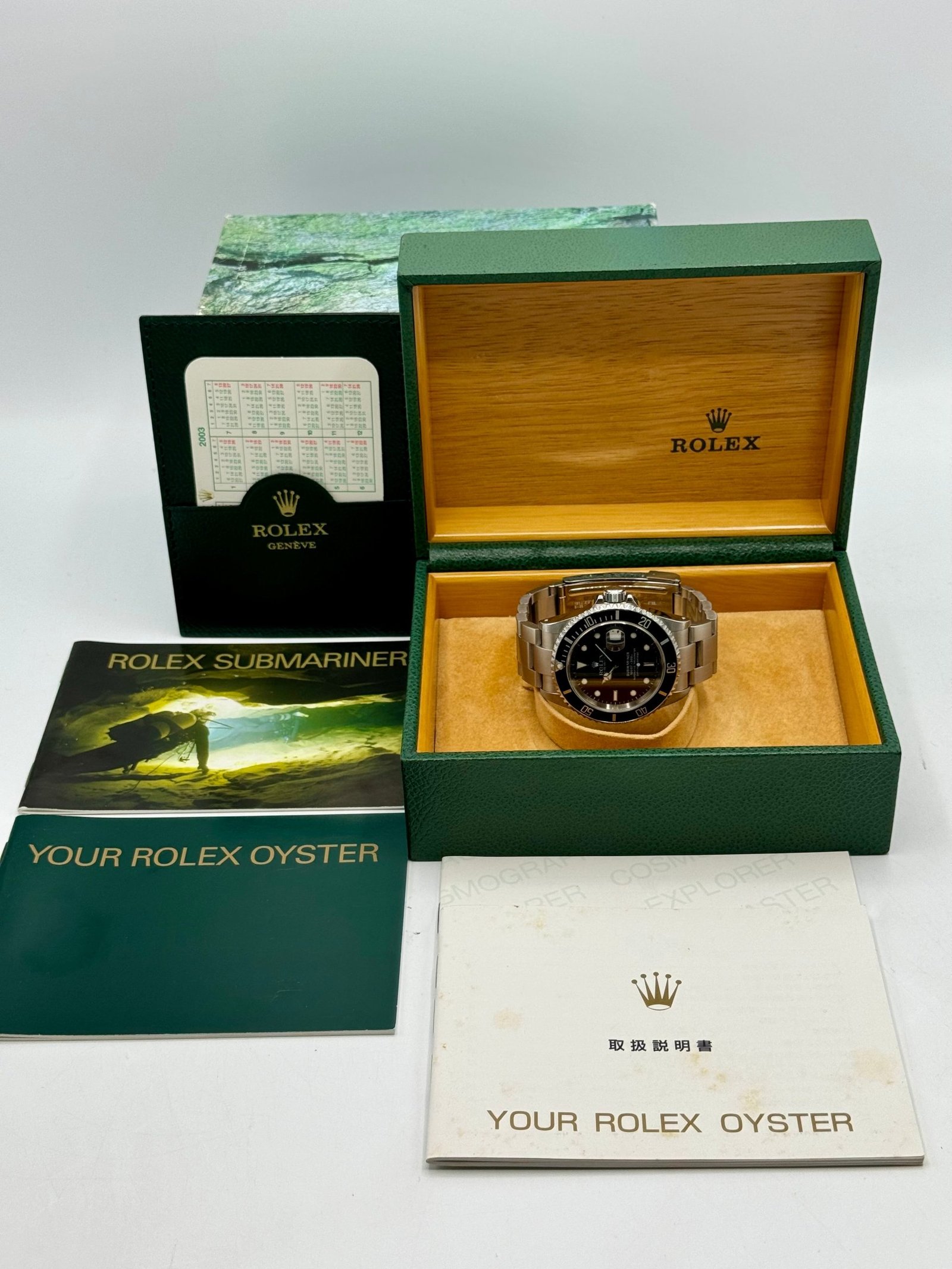 2002 Rolex Submariner Date 40mm 16610 Stainless Steel Black Dial - Image 11