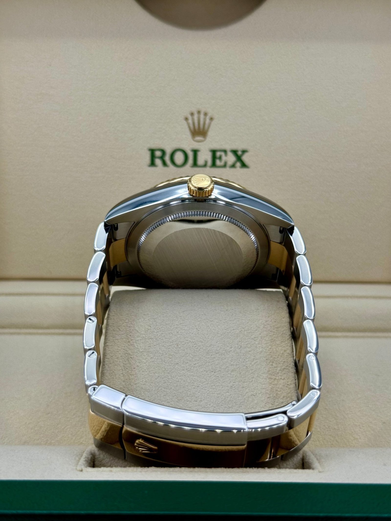 2019 Rolex Sky-Dweller 42mm 326933 Two-Tone Oyster White Dial - Image 9