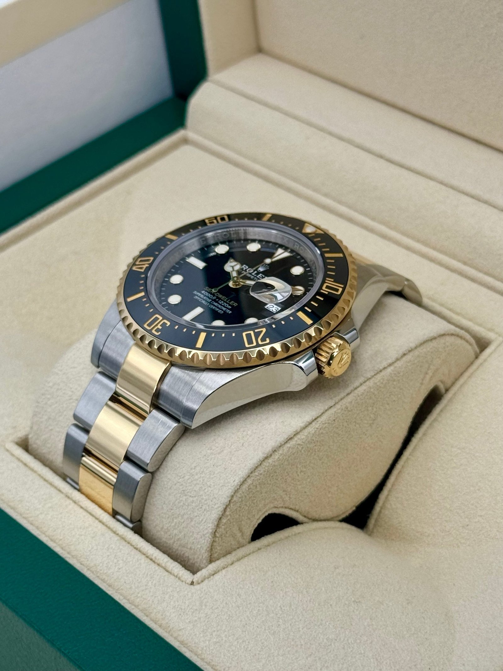 2022 Rolex Sea-Dweller 43mm 126603 Two-Tone Black Dial - Image 5