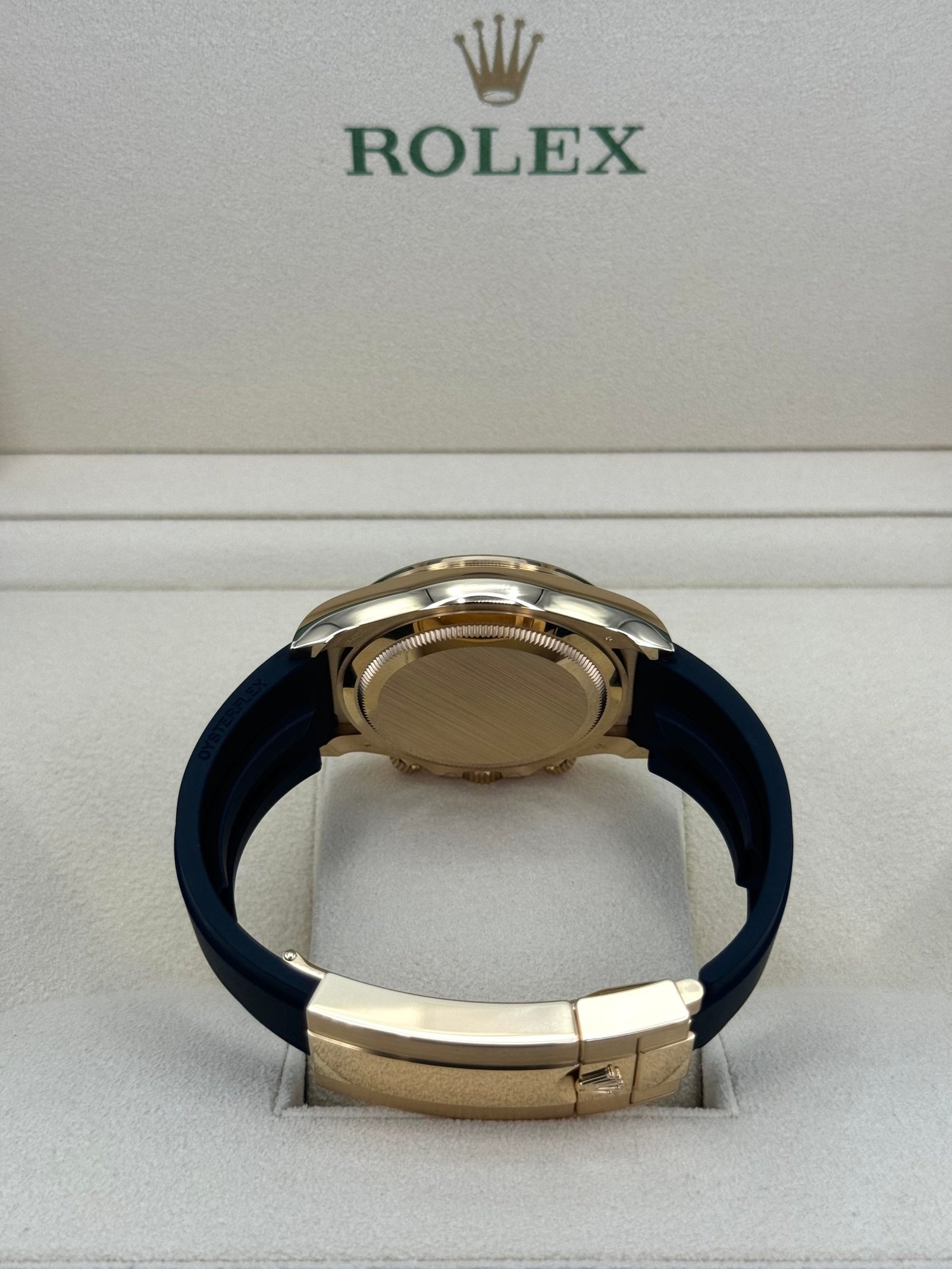 2024 Rolex Daytona 40mm 126518LN Yellow Gold Oysterflex Black Dial (Unworn) - Image 10