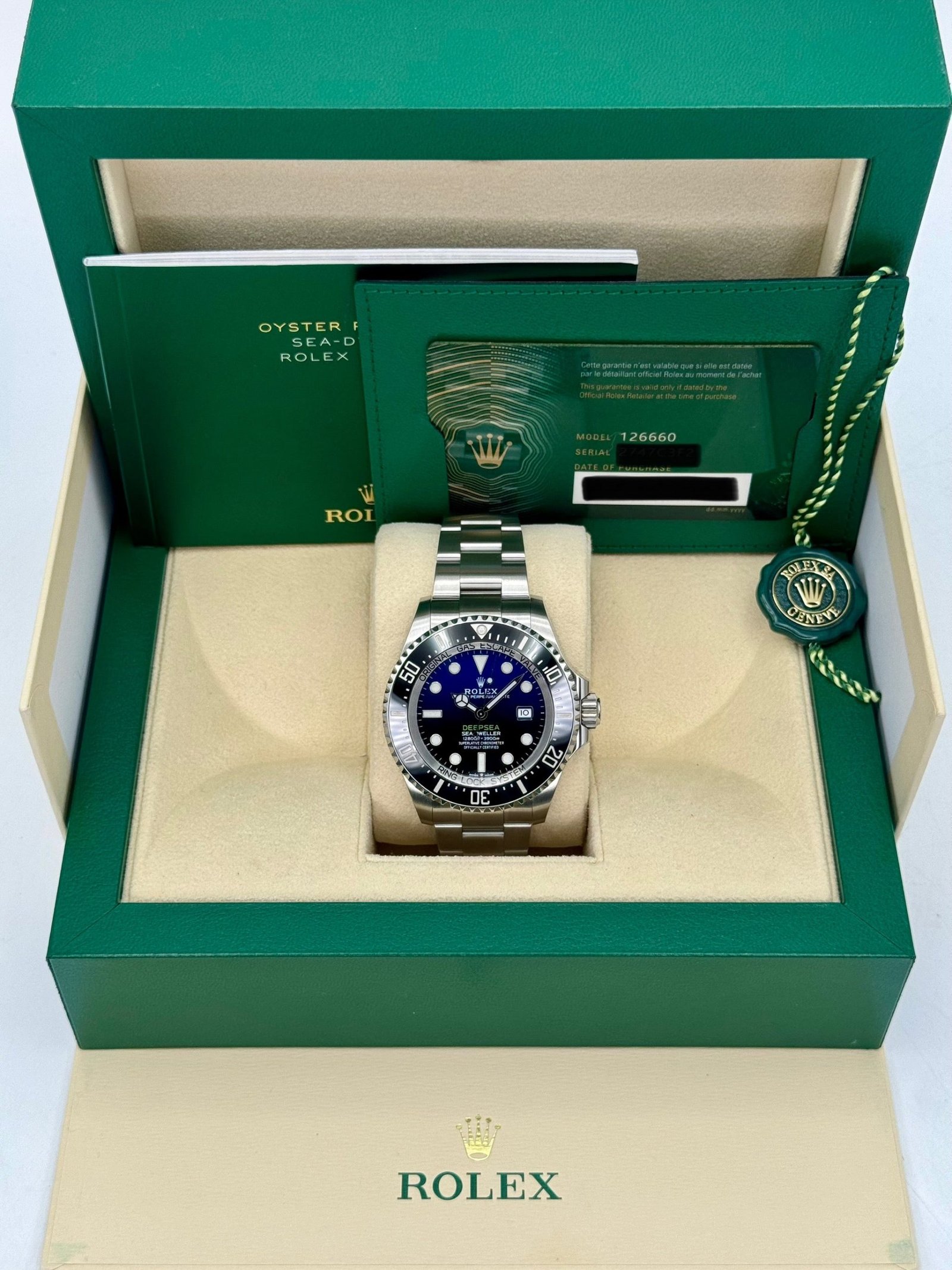 2022 Rolex Deepsea “James Cameron” 44mm 126660 Blue Dial - Image 11