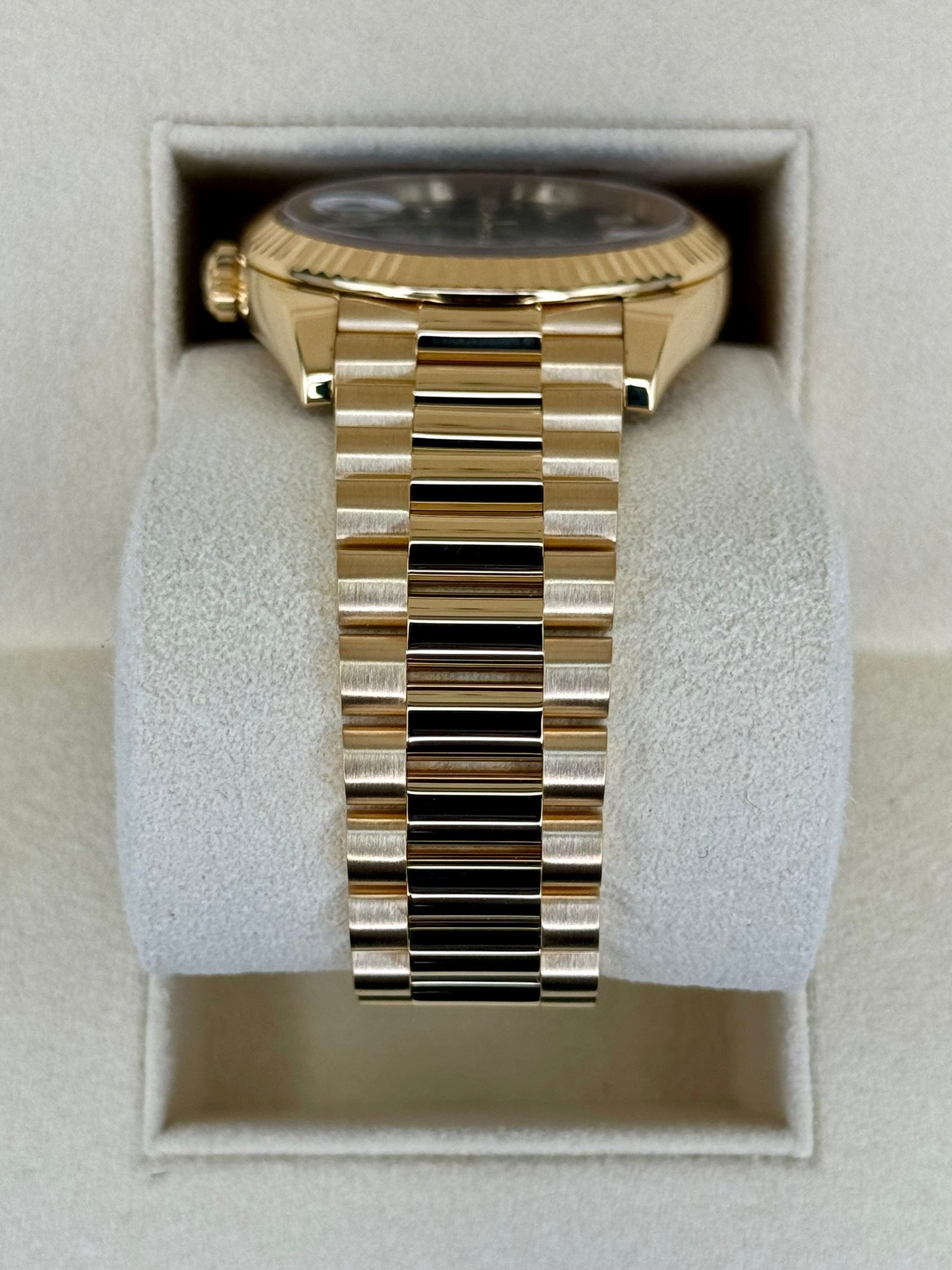 2023 Rolex Day-Date 40mm 228238 Black Diamond Baguette Dial - Image 4