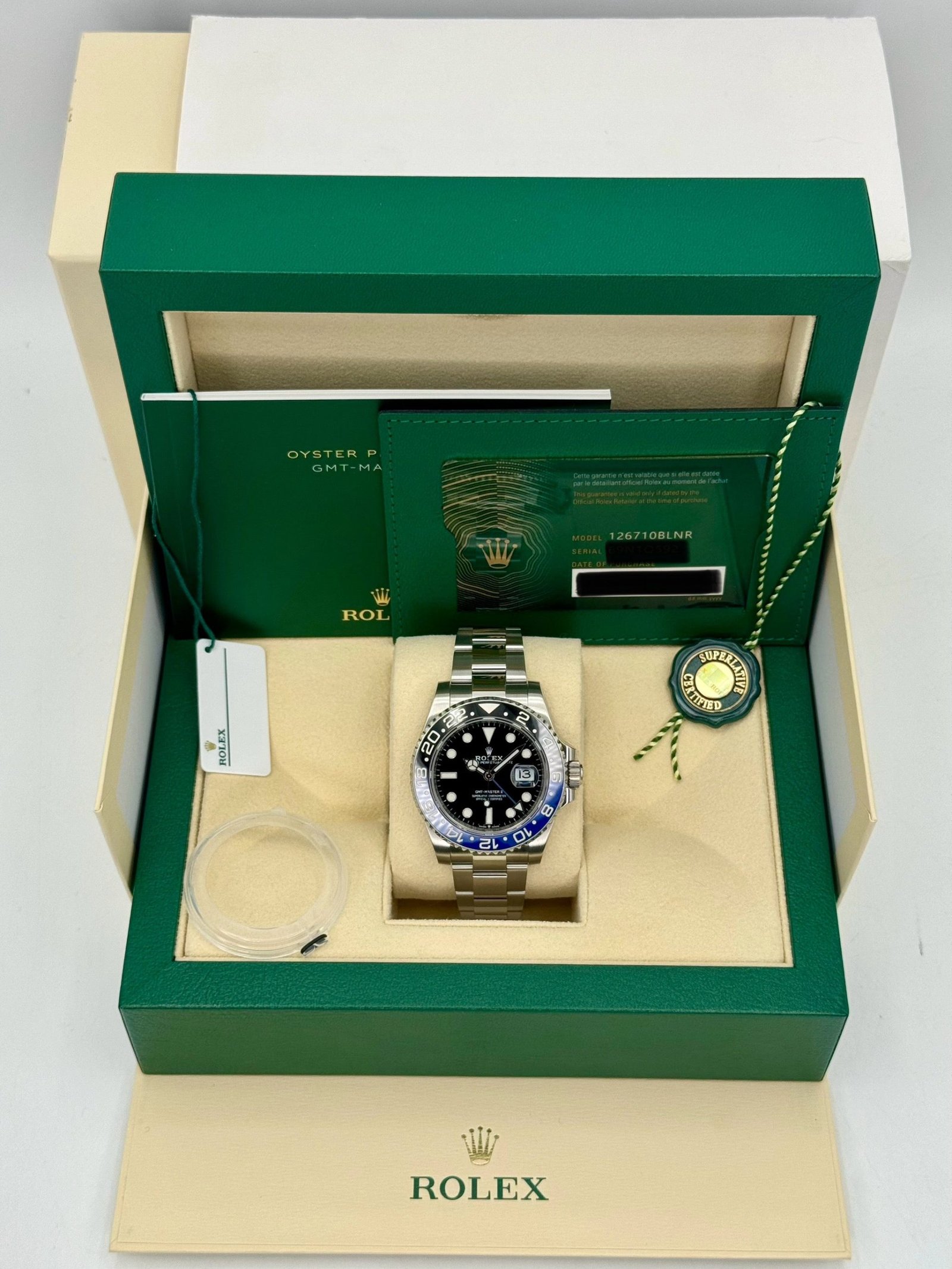 2022 Rolex GMT-Master II “Batman” 40mm 126710BLNR Oyster - Image 12
