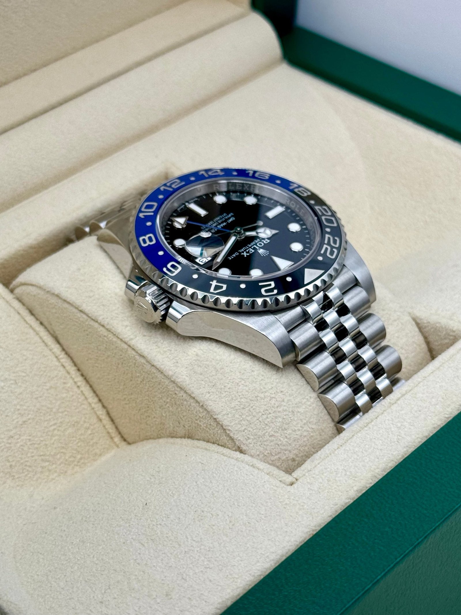 2023 Rolex GMT-Master II “Batgirl” 40mm 126710BLNR Jubilee Black Dial - Image 8