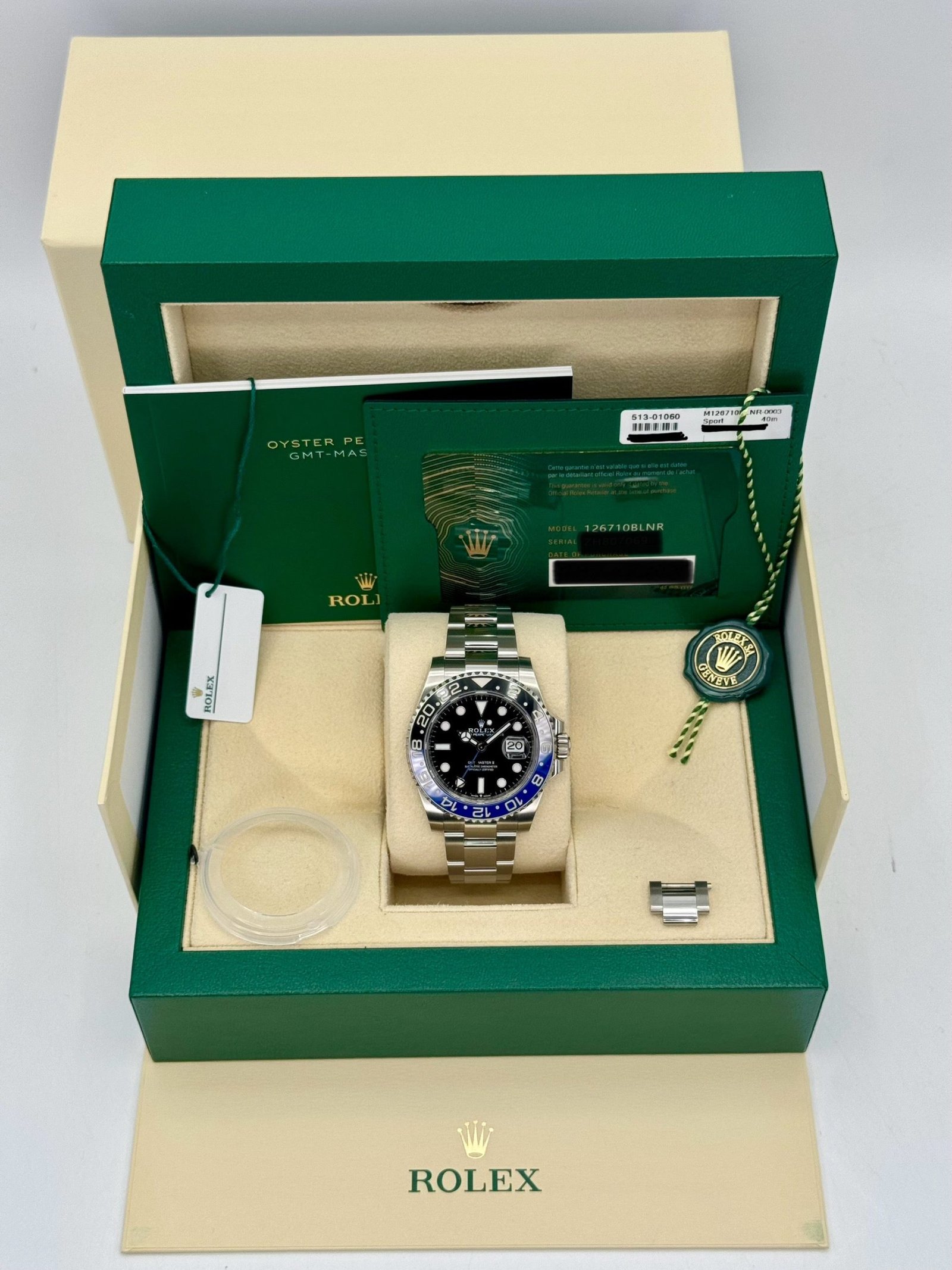 2023 Rolex GMT-Master II “Batman” 40mm 126710BLNR Oyster - Image 12