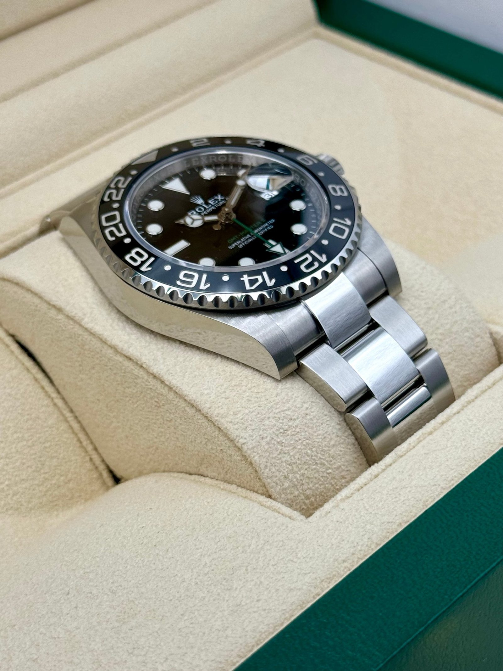 OLD STOCK 2020 Rolex GMT-Master II 40mm 116710LN Black Dial (Unworn) - Image 6