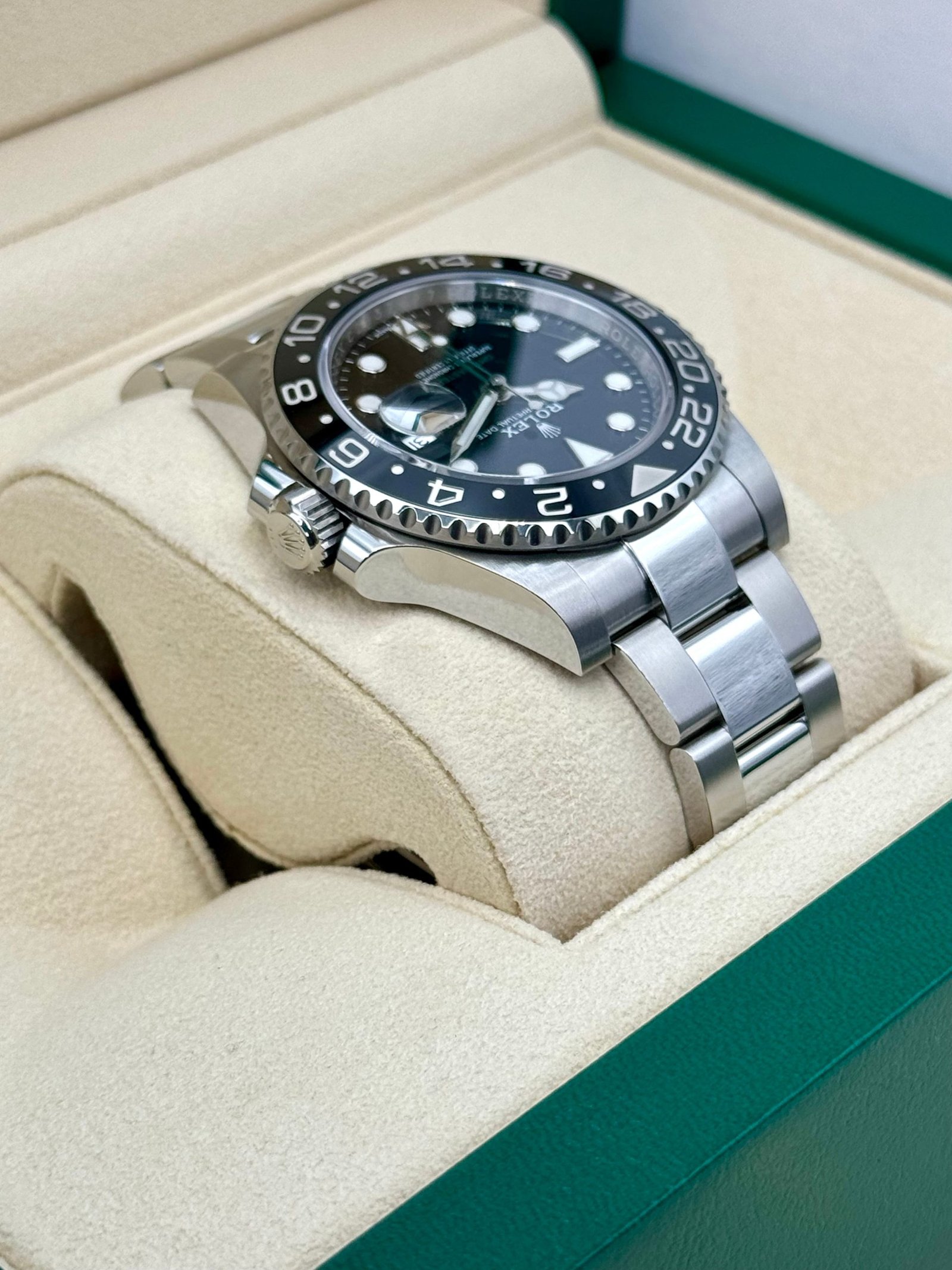 OLD STOCK 2020 Rolex GMT-Master II 40mm 116710LN Black Dial (Unworn) - Image 8