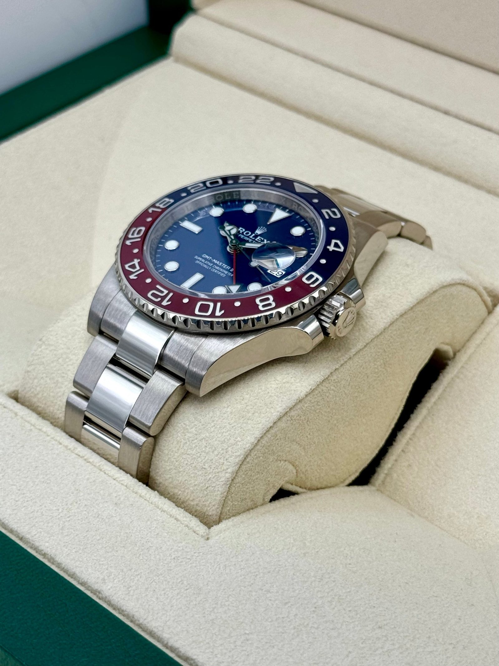 2022 Rolex GMT-Master II “Pepsi” 40mm 126719BLRO White Gold Oyster - Image 5