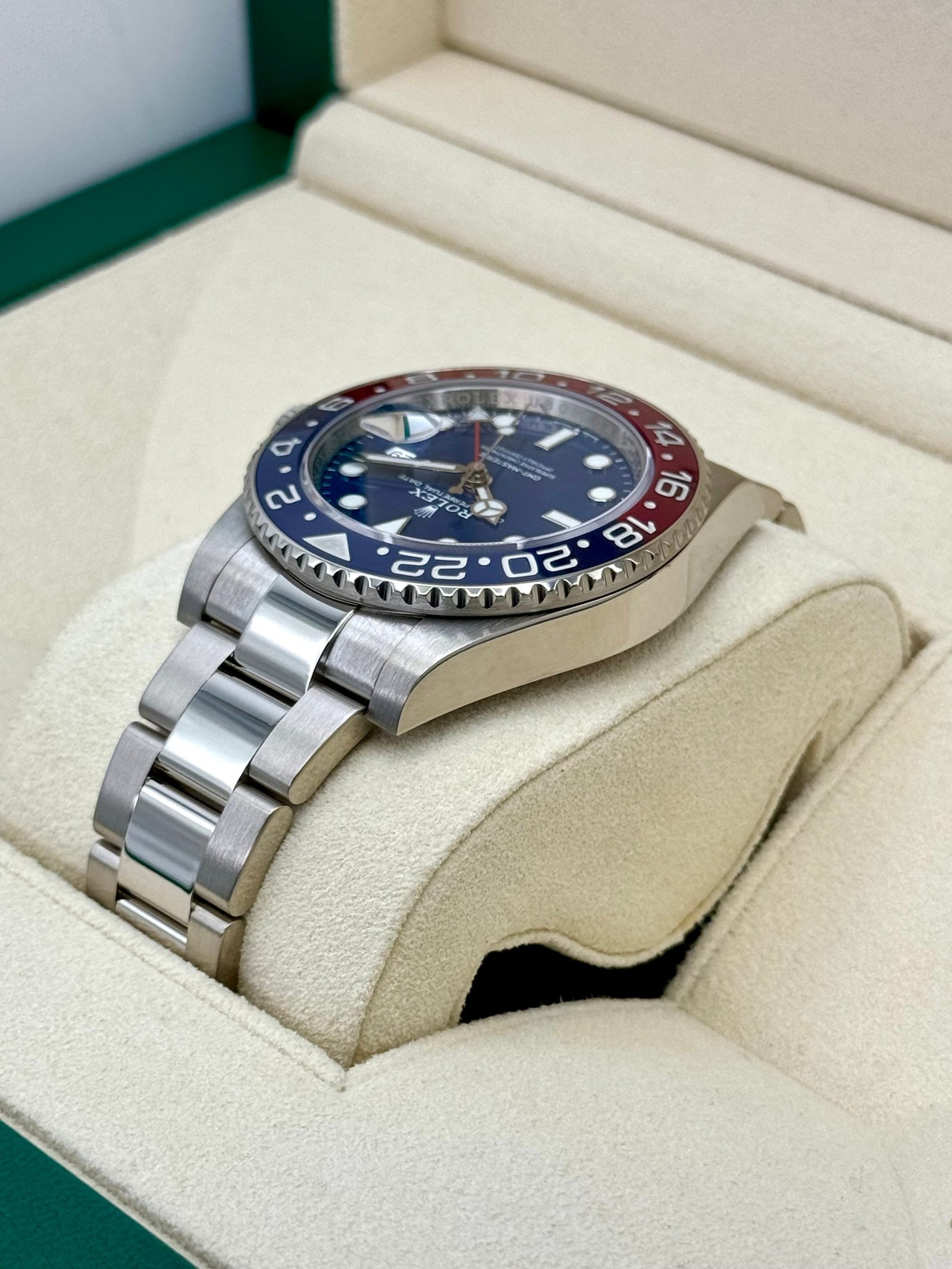 2022 Rolex GMT-Master II “Pepsi” 40mm 126719BLRO White Gold Oyster - Image 7