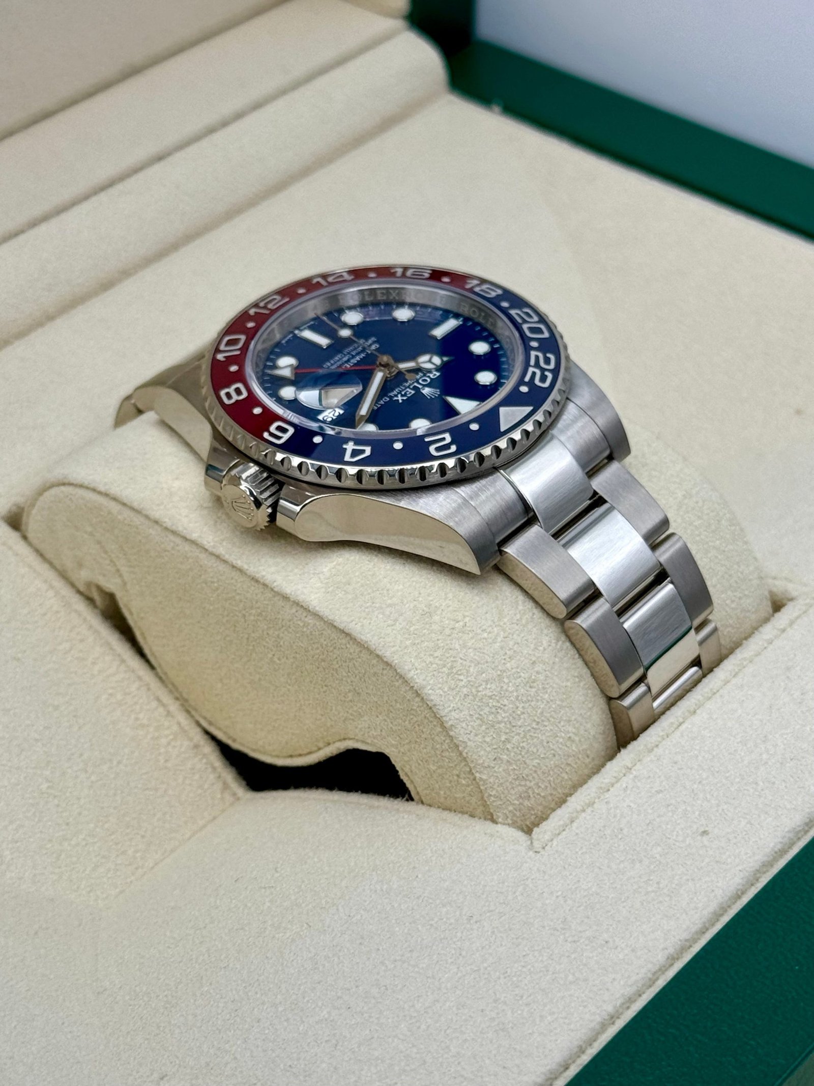 2022 Rolex GMT-Master II “Pepsi” 40mm 126719BLRO White Gold Oyster - Image 8