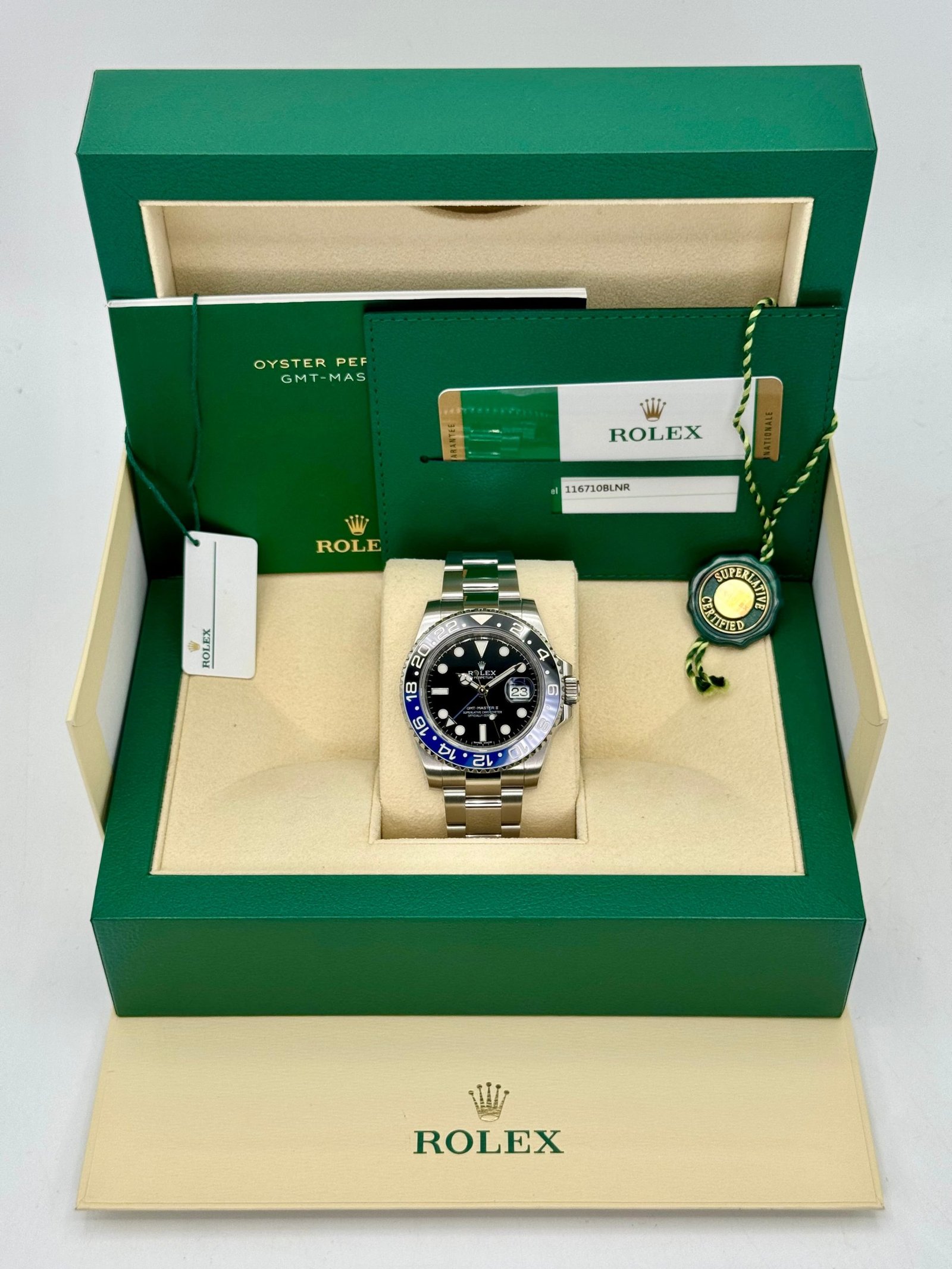 2016 Rolex GMT-Master II “Batman” 40mm 116710BLNR Oyster - Image 11