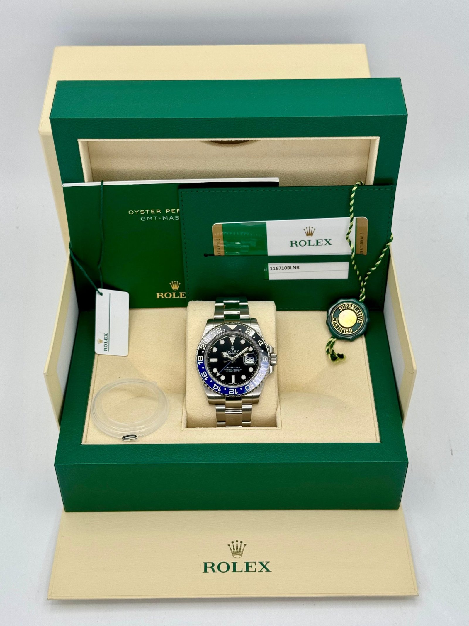 2016 Rolex GMT-Master II “Batman” 40mm 116710BLNR Oyster - Image 12