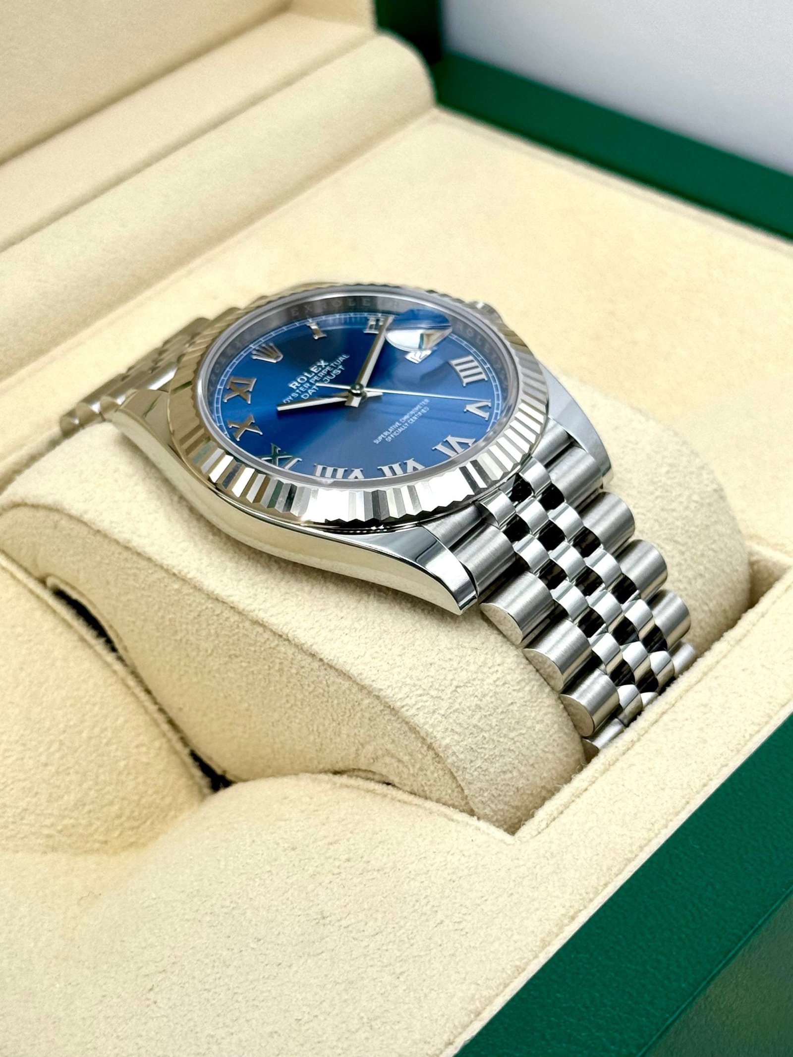 2024 Rolex Datejust 41mm 126334 Jubilee Blue Roman Numeral Dial (Unworn) - Image 6