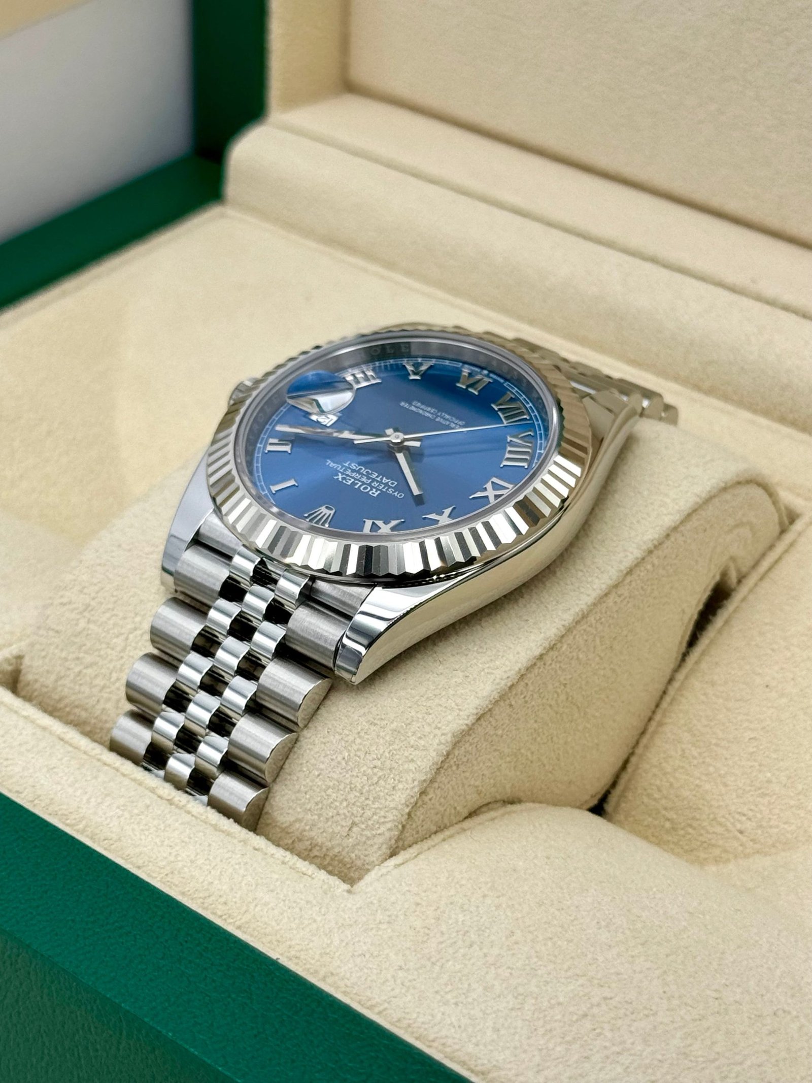 2024 Rolex Datejust 41mm 126334 Jubilee Blue Roman Numeral Dial (Unworn) - Image 7