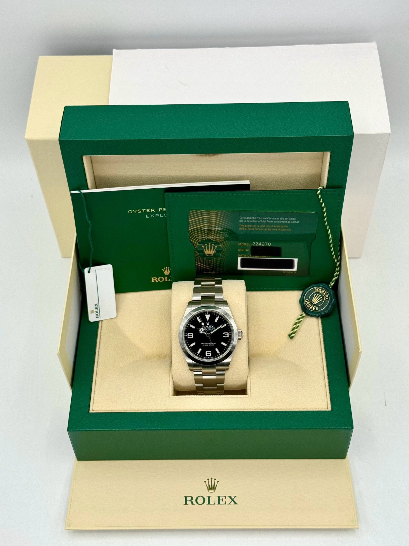 2024 Rolex Explorer 40mm 224270 Black Dial (Unworn) - Image 12