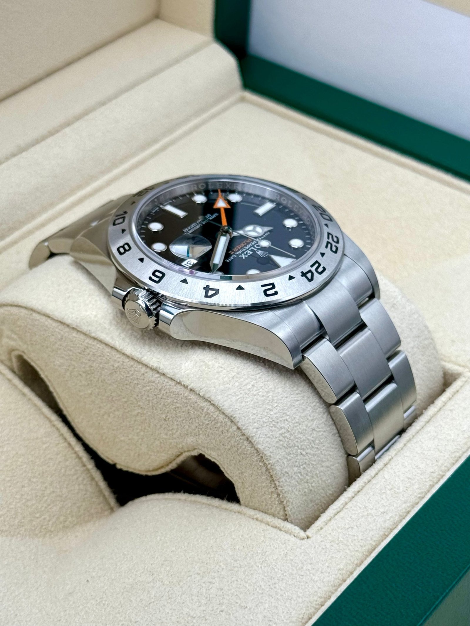 2023 Rolex Explorer II 42mm 226570 Black Dial - Image 8