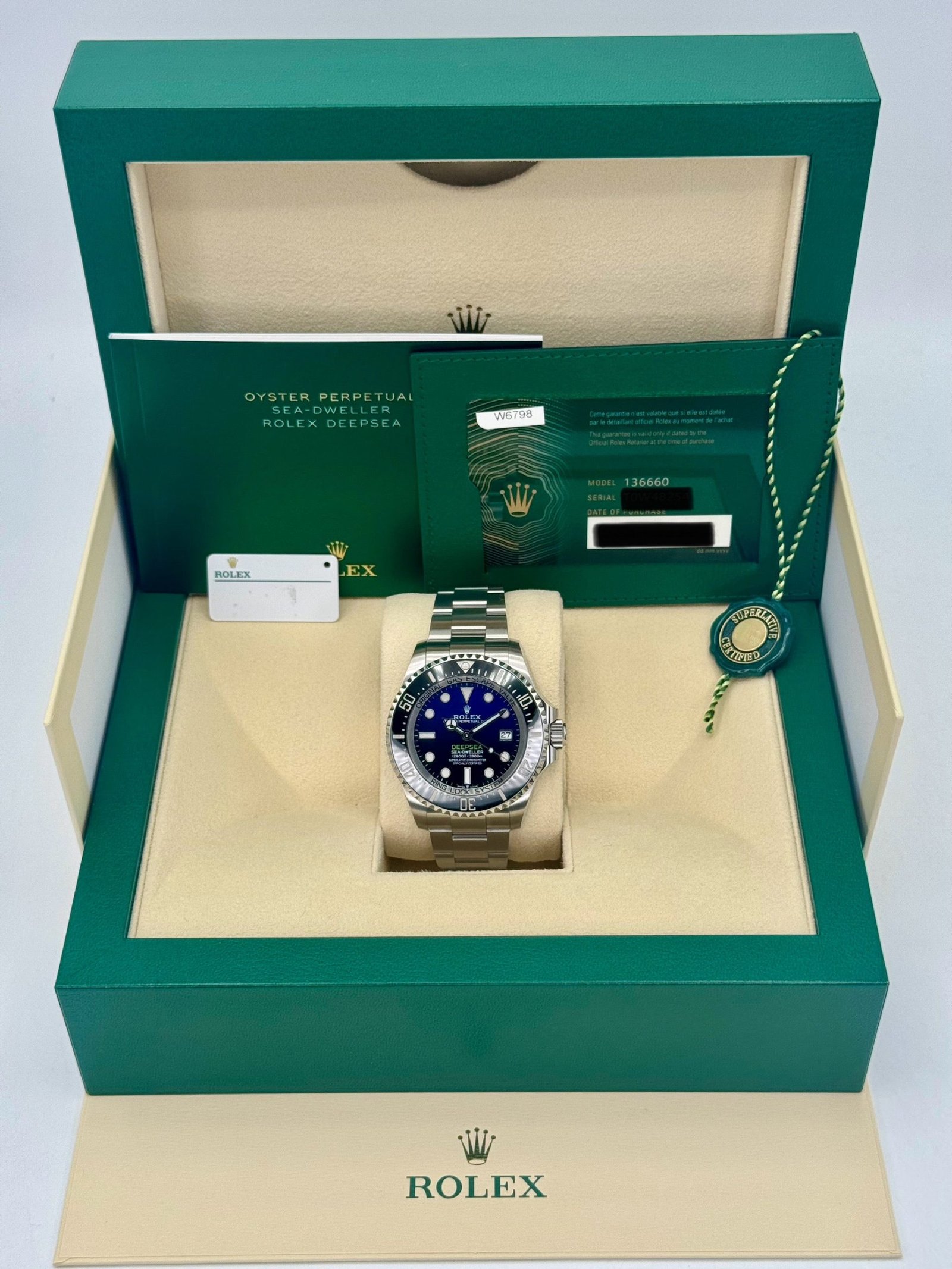 2023 Rolex Deepsea “James Cameron” 44mm 136660 Blue Dial - Image 11