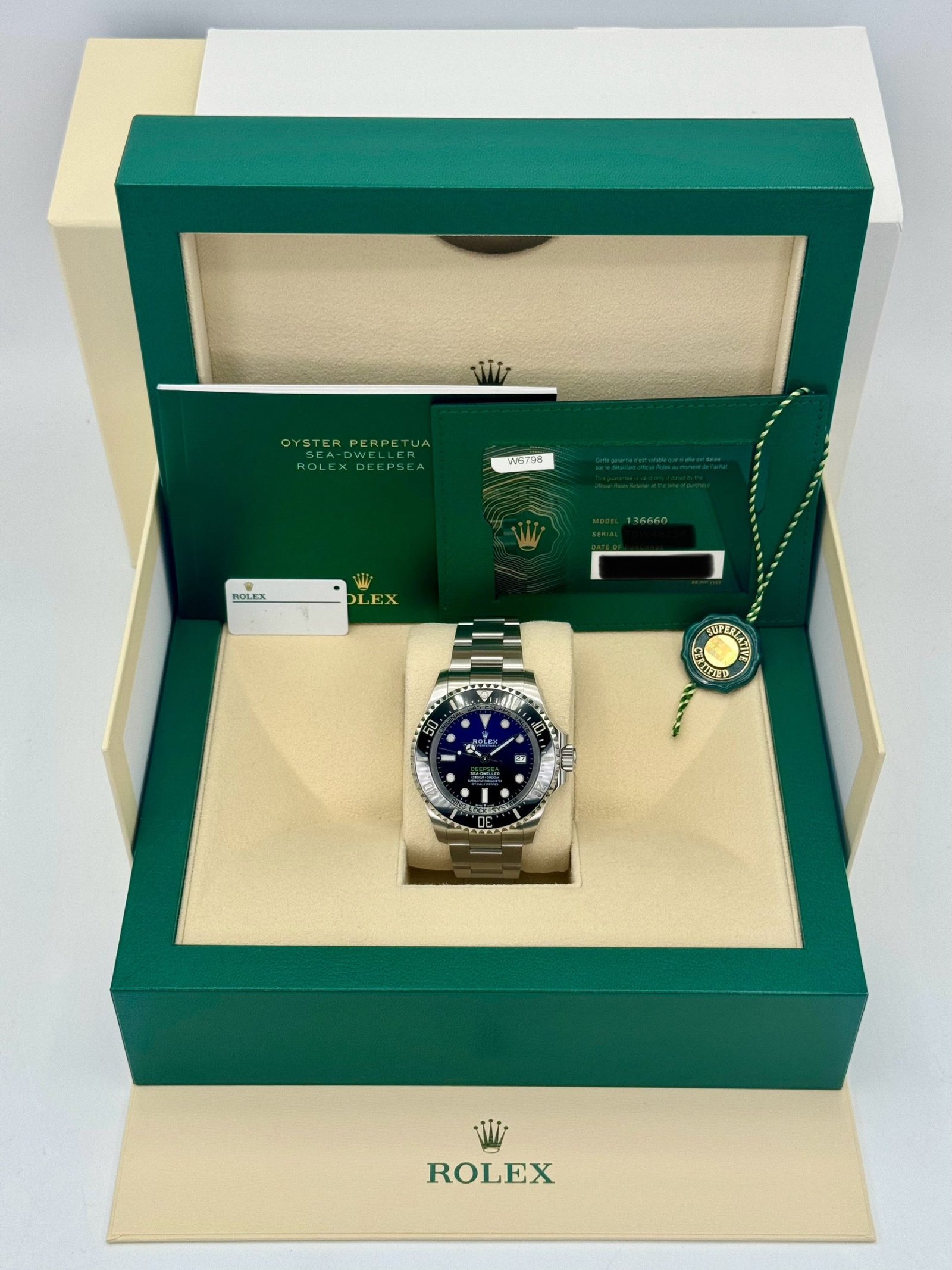 2023 Rolex Deepsea “James Cameron” 44mm 136660 Blue Dial - Image 12