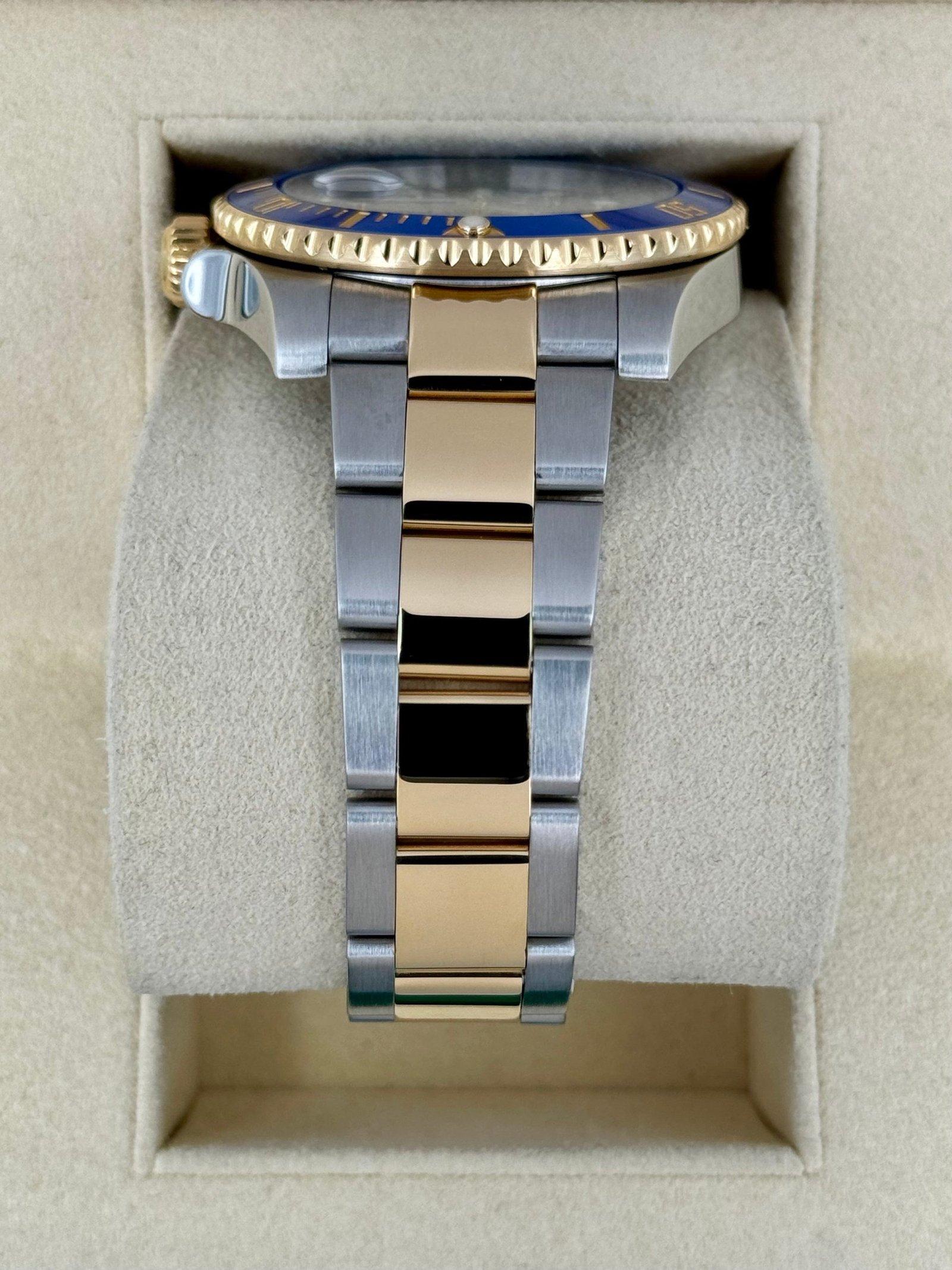 2016 Rolex Submariner “Bluesy” 40mm 116613LB Two-Tone Blue Dial - Image 4