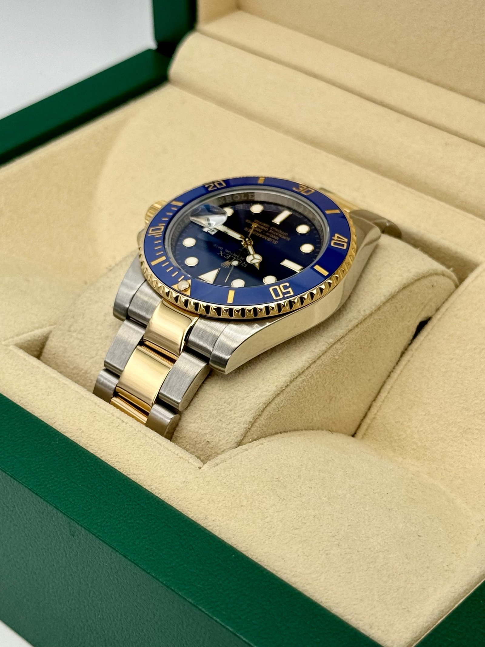 2016 Rolex Submariner “Bluesy” 40mm 116613LB Two-Tone Blue Dial - Image 7