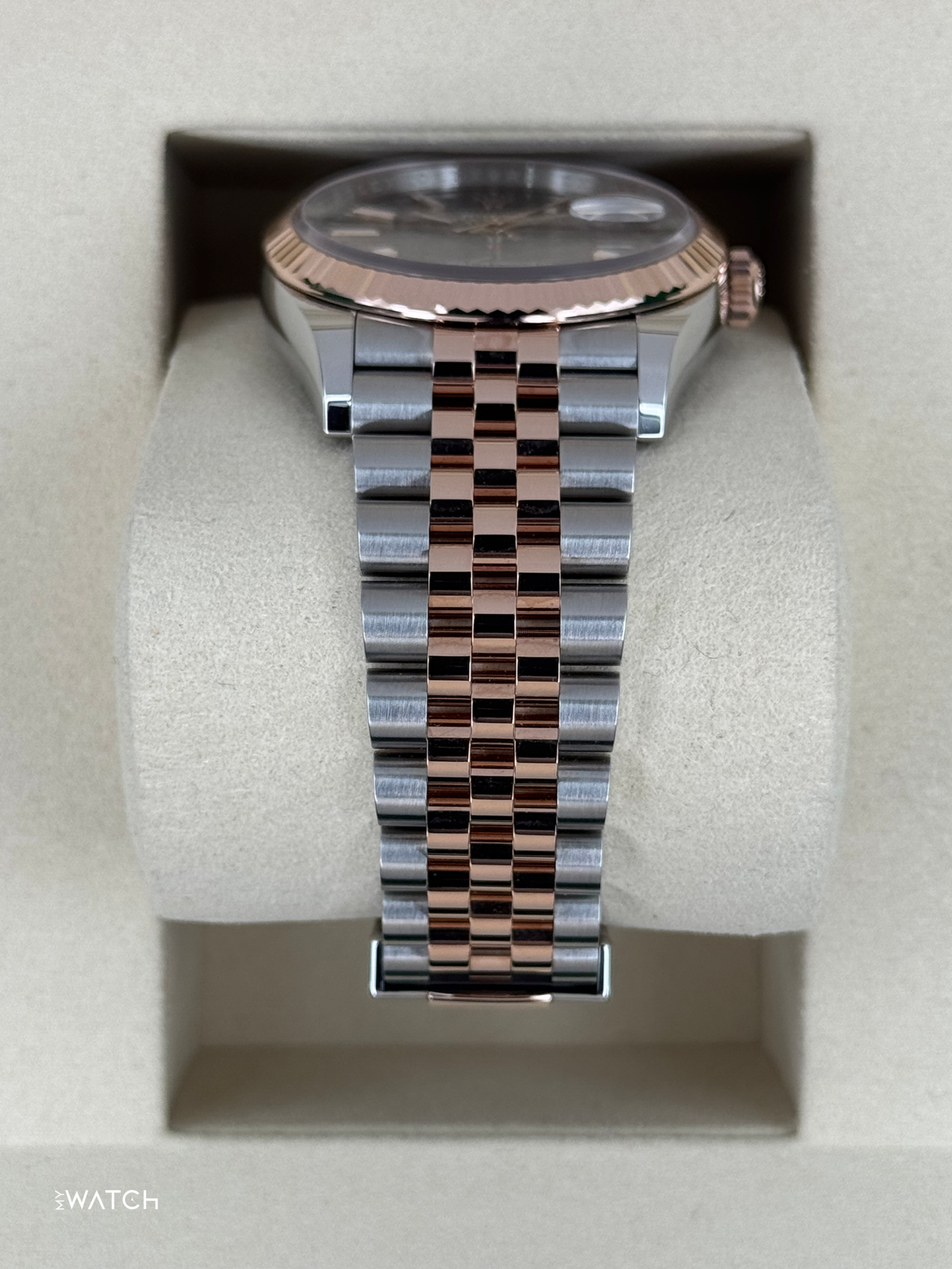 2025 Rolex Datejust 36mm 126231 Two-Tone Jubilee Chocolate Dial (Unworn) - Image 3